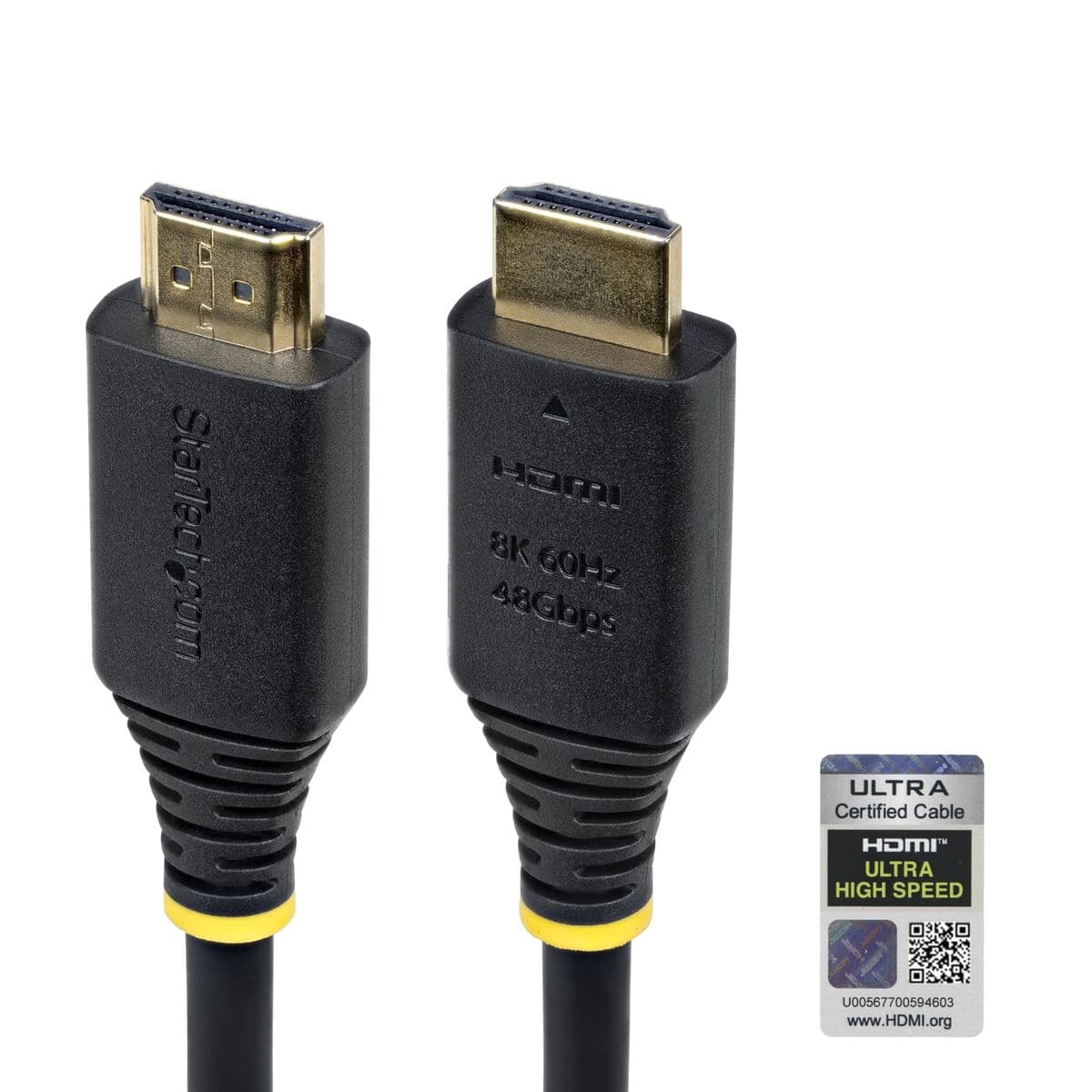 Kabel HDMI Startech HDMI21-CBL-8K60-2M Svart 2 m — thumbnail 13