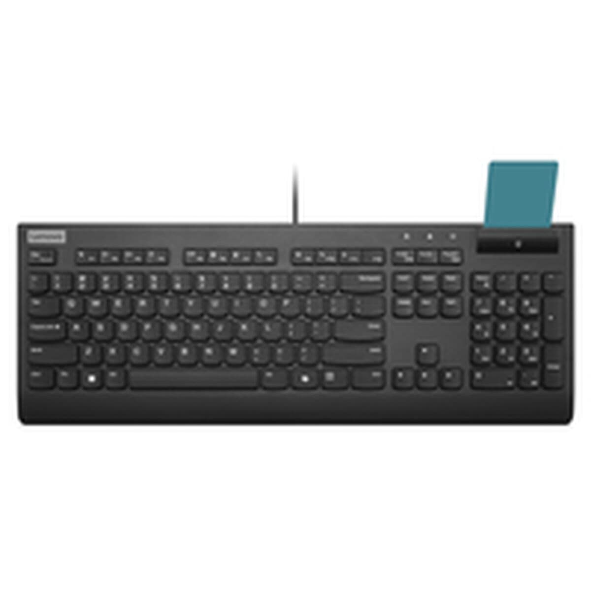 Tangentbord Lenovo 4Y41R64707 Svart Qwerty Spanska — thumbnail 3