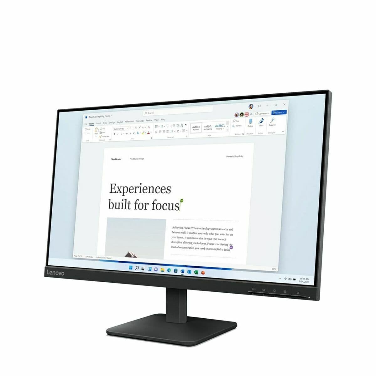Monitor Lenovo 68C2KAC1EU Full HD 24" 23,8" — thumbnail 32