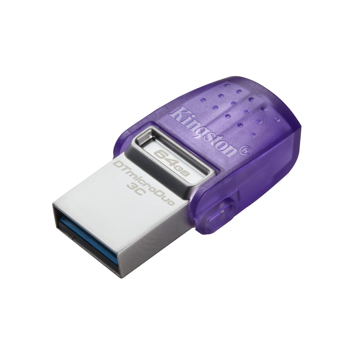 USB-minne Kingston microDuo 3C Purpur Violett 64 GB — thumbnail 48