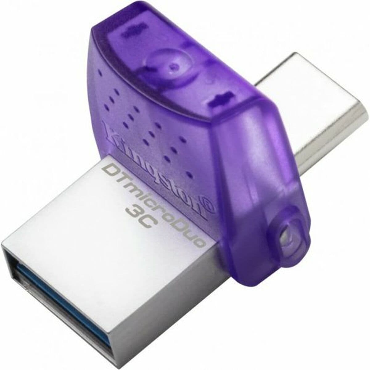USB-minne Kingston microDuo 3C Purpur Violett 64 GB — thumbnail 4