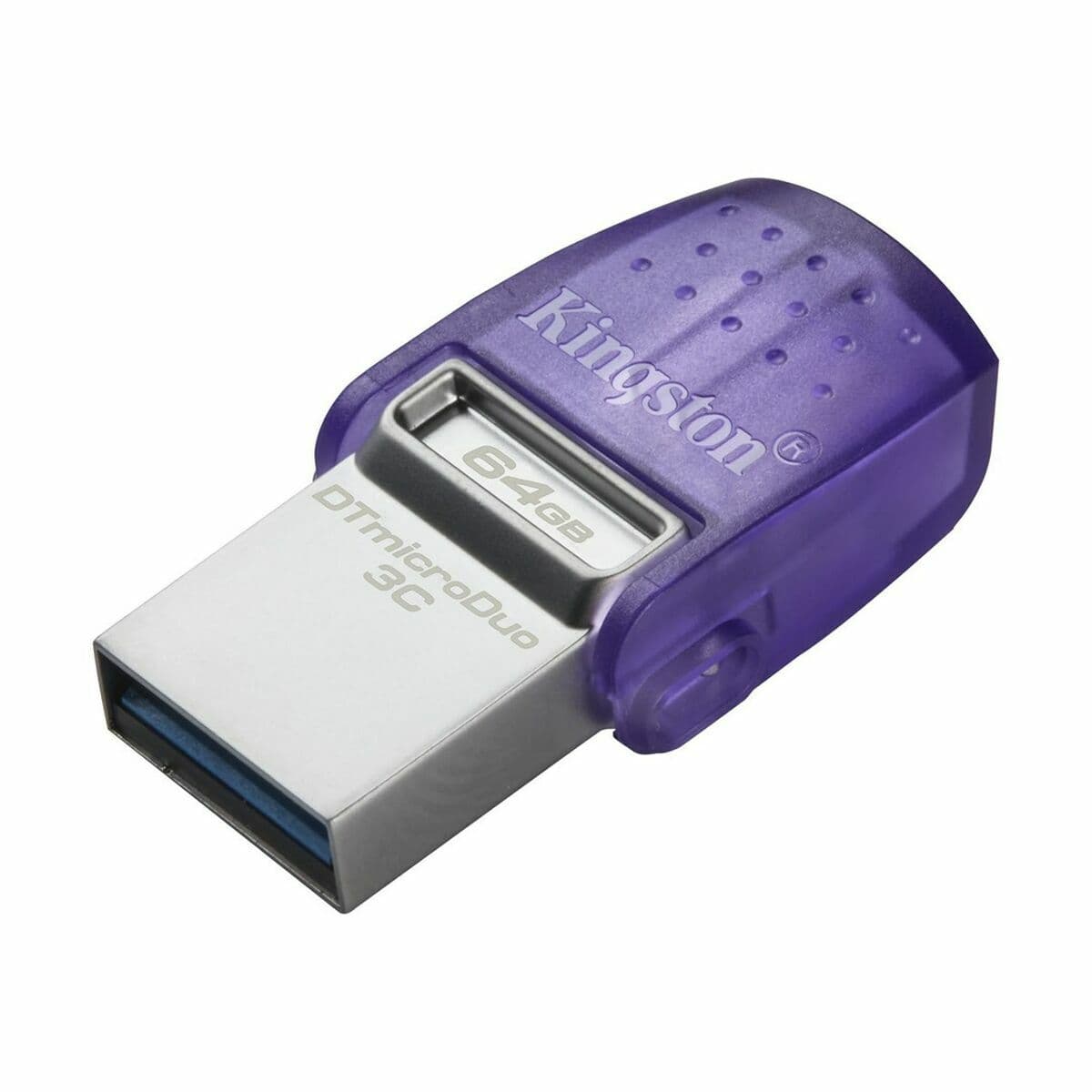 USB-minne Kingston microDuo 3C Purpur Violett 64 GB — thumbnail 37