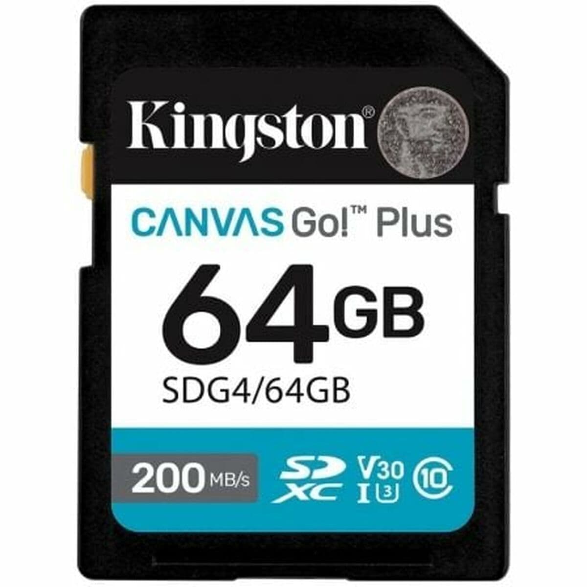 Micro-SD Minneskort med Adapter Kingston SDG4 64 GB — thumbnail 3