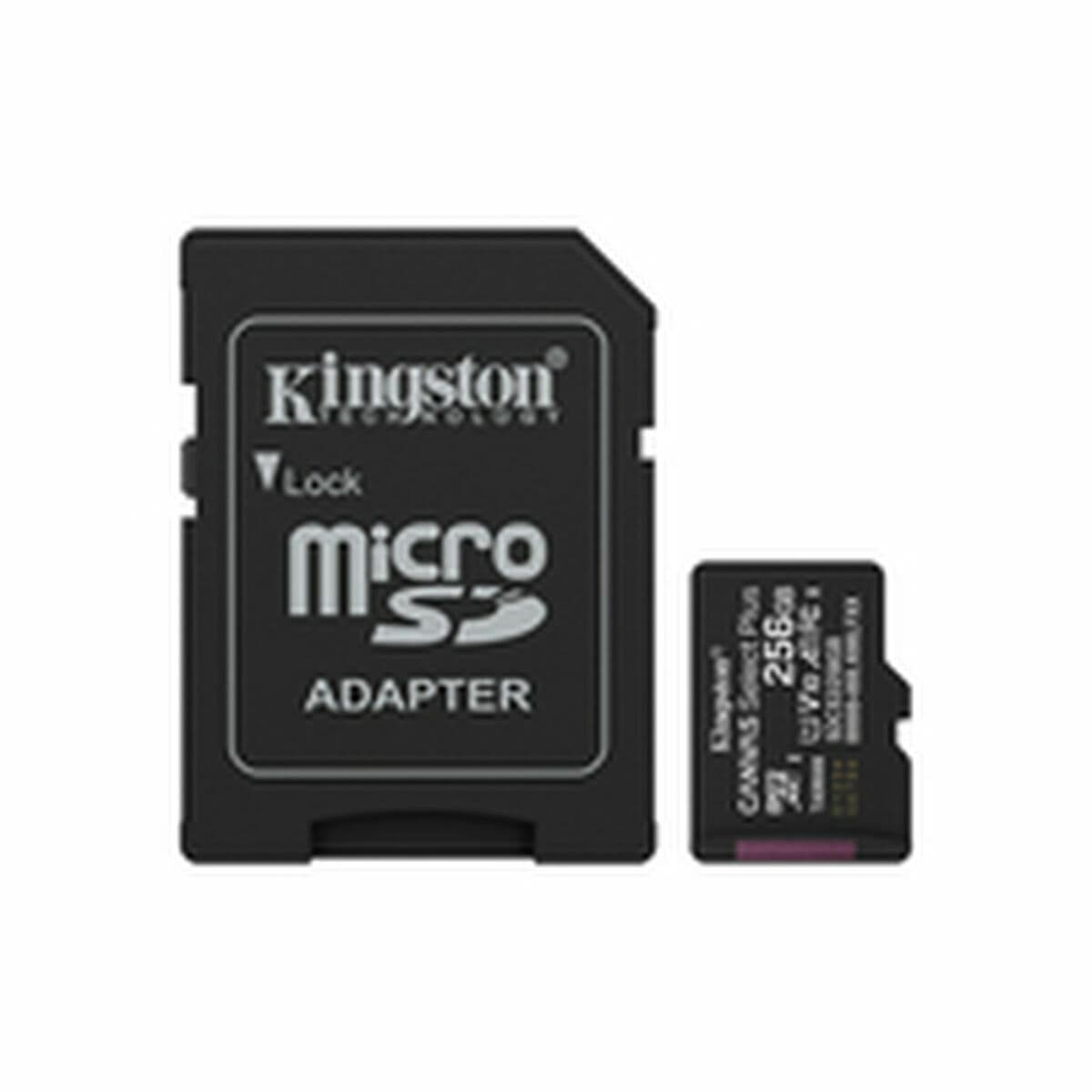 Micro-SD Minneskort med Adapter Kingston SDCS3/256GB — thumbnail 20