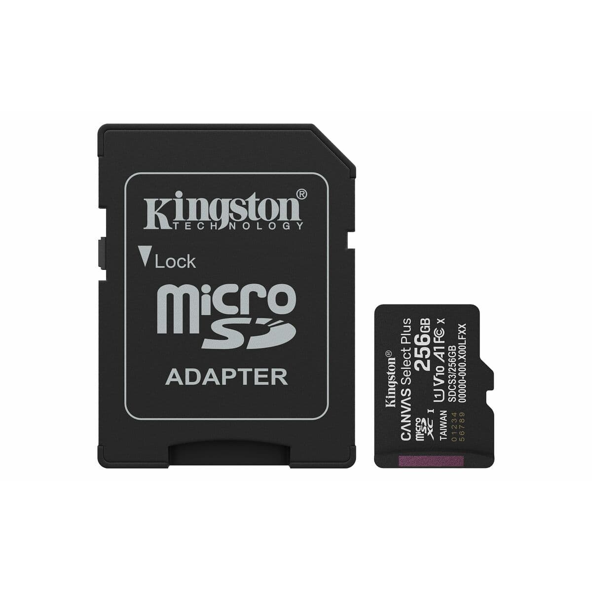 Micro-SD Minneskort med Adapter Kingston SDCS3/256GB — thumbnail 18