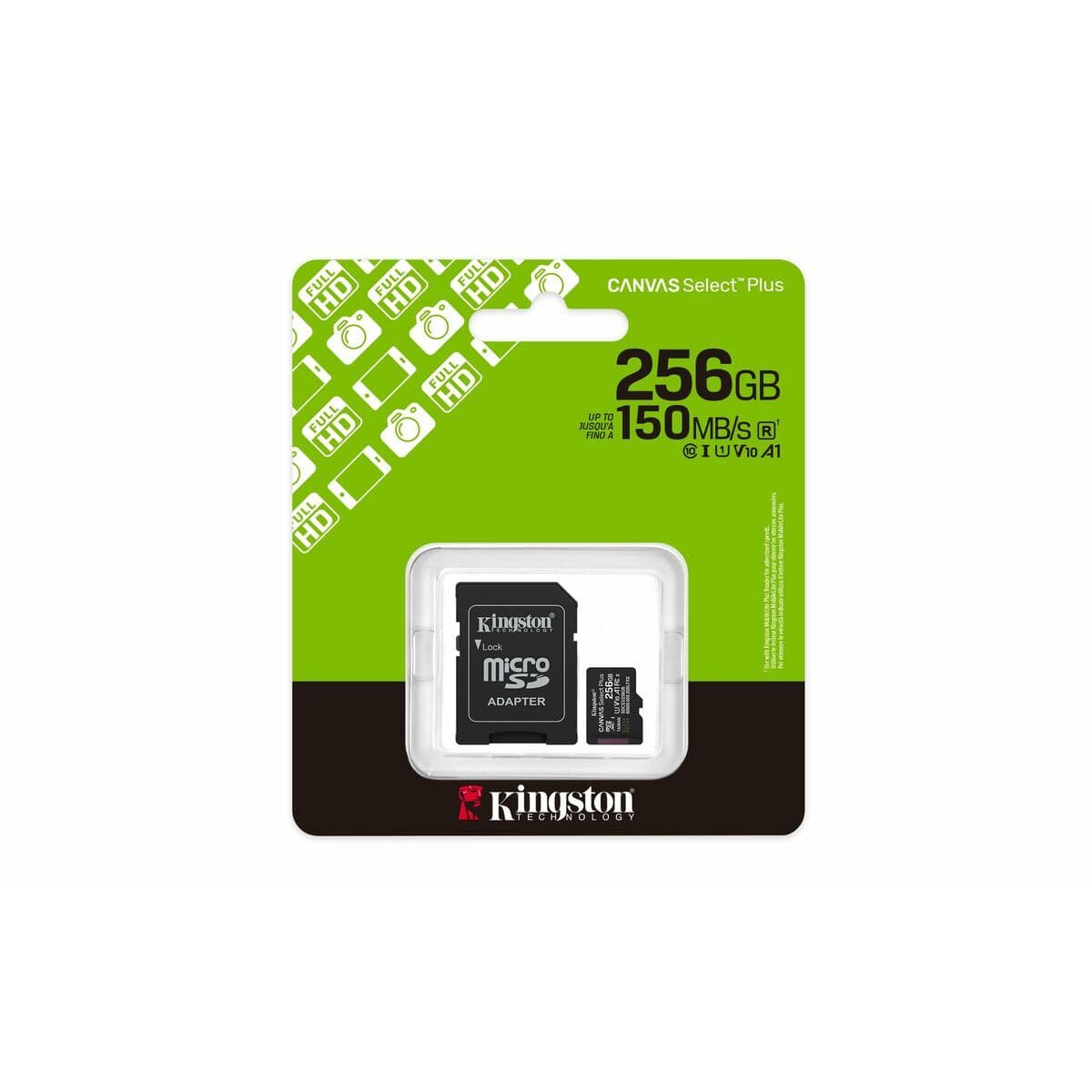 Micro-SD Minneskort med Adapter Kingston SDCS3/256GB — thumbnail 16