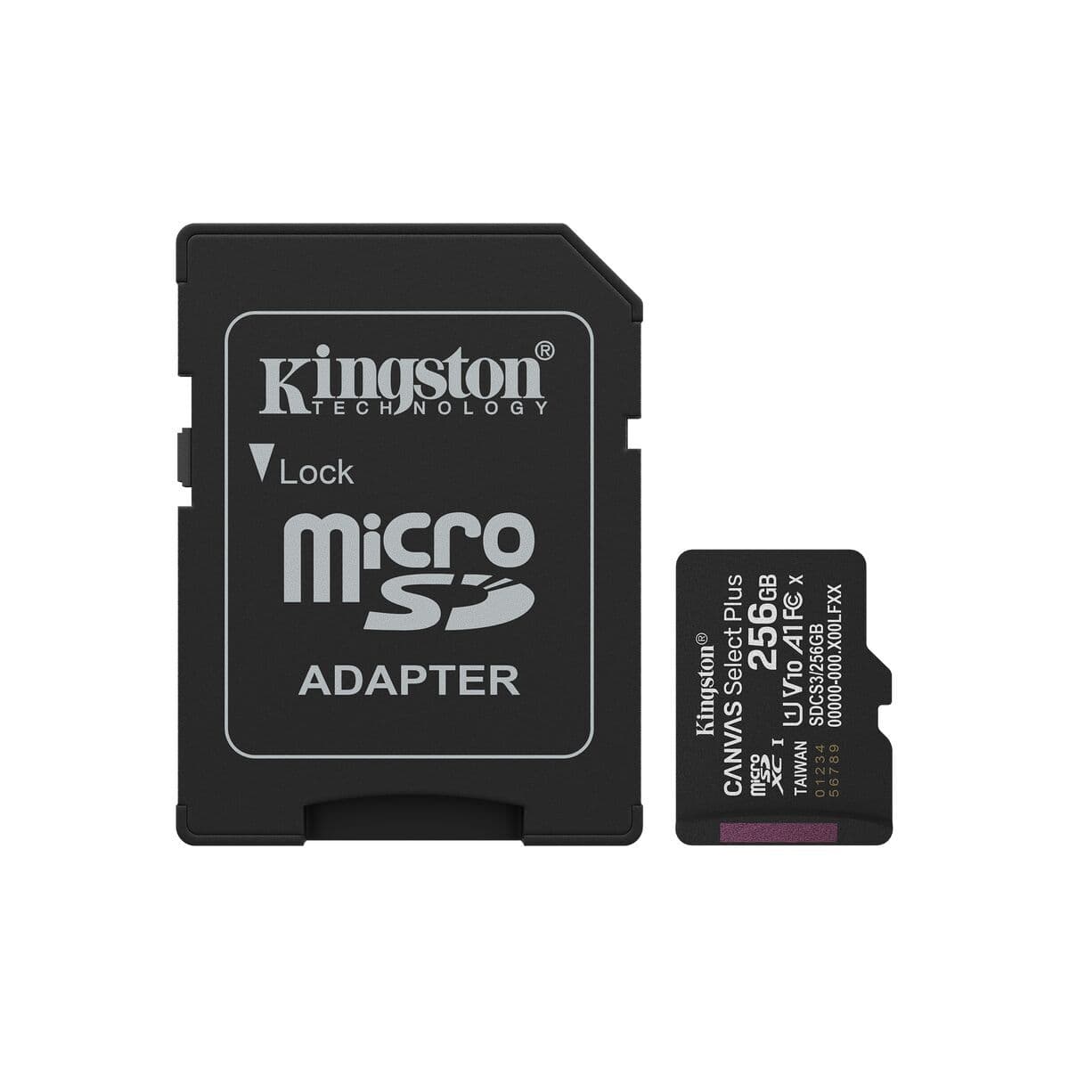 Micro-SD Minneskort med Adapter Kingston SDCS3/256GB — thumbnail 21