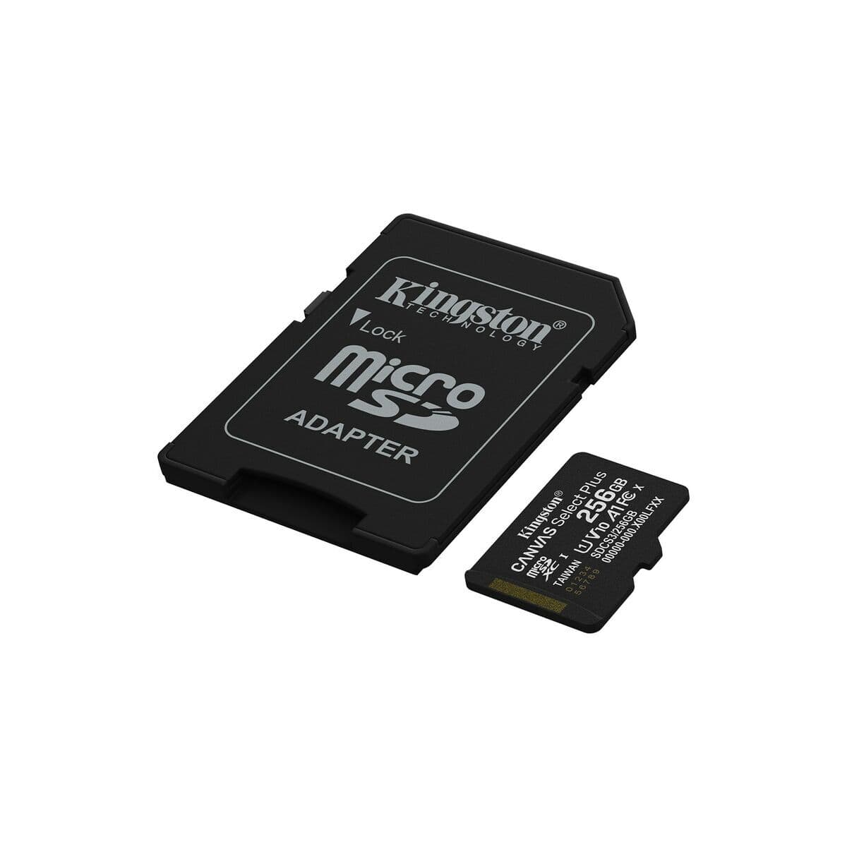 Micro-SD Minneskort med Adapter Kingston SDCS3/256GB — thumbnail 11