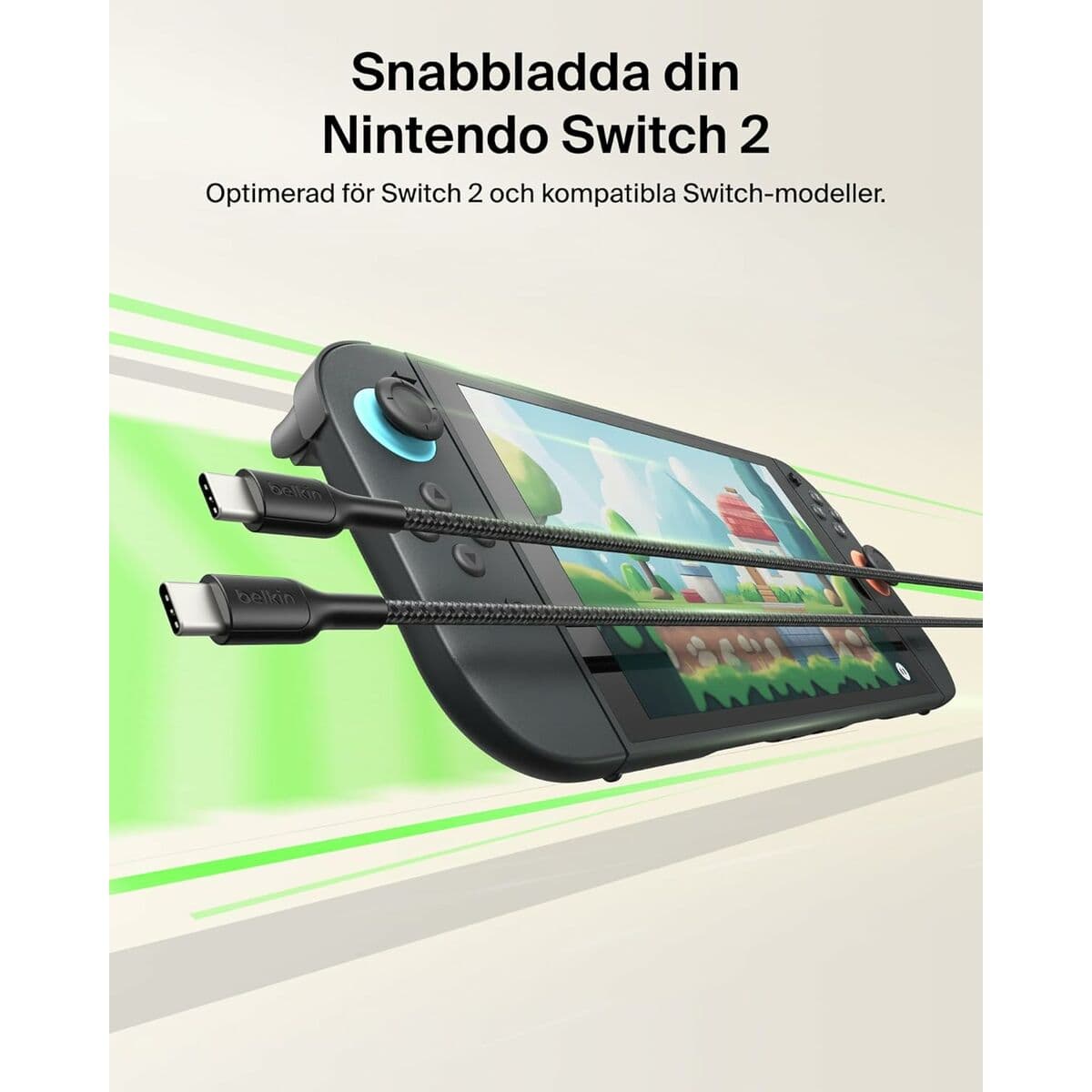 USB-kabel Belkin ENA008HQ2MBK Svart 2 m — thumbnail 13