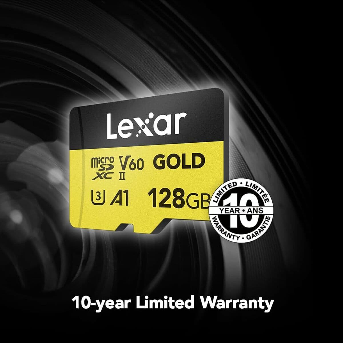 SD Minneskort Lexar LMSGOLD128G-BNNNG 128 GB — thumbnail 4