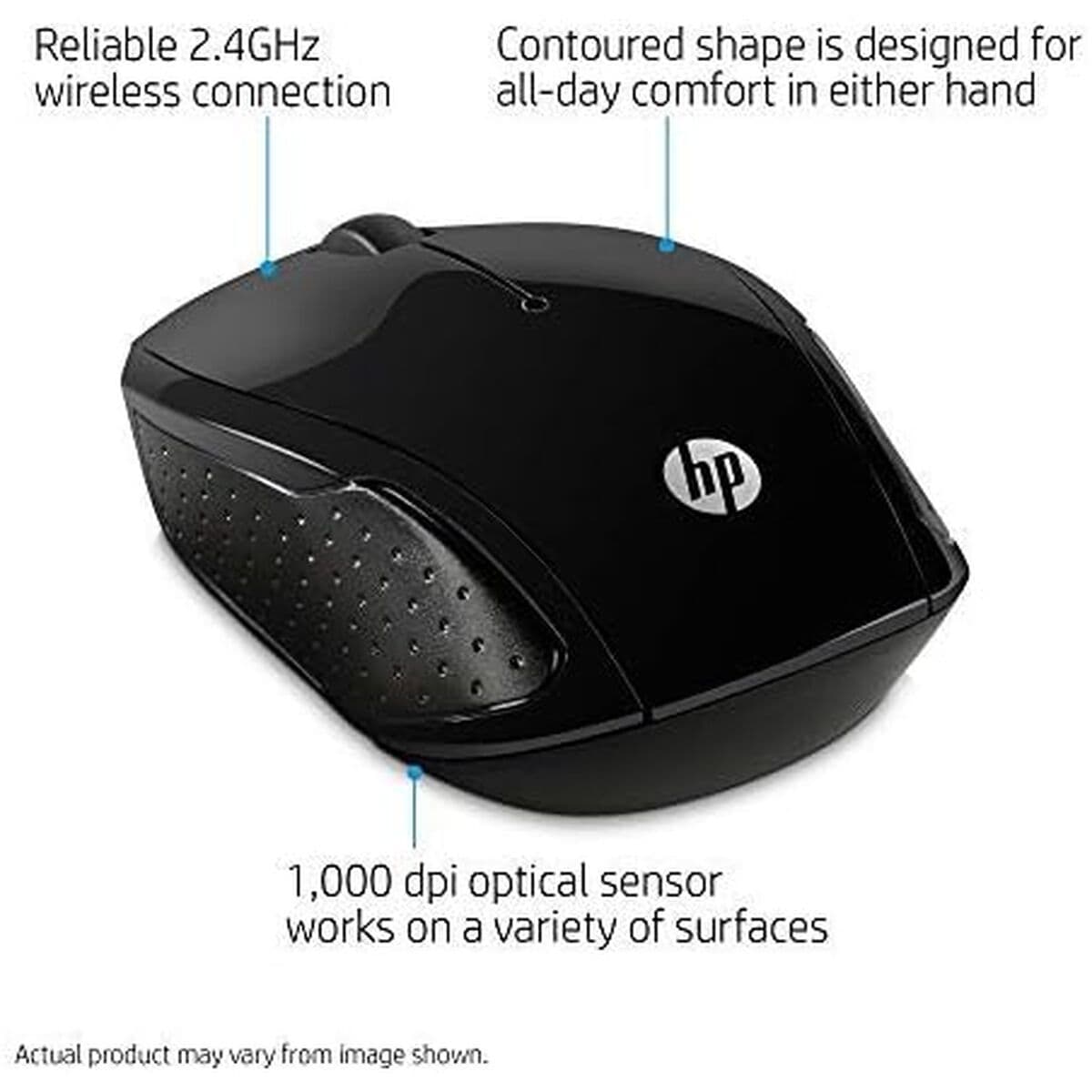 Trådlös Mus HP Wireless Mouse 200 Svart 1000 dpi — thumbnail 26
