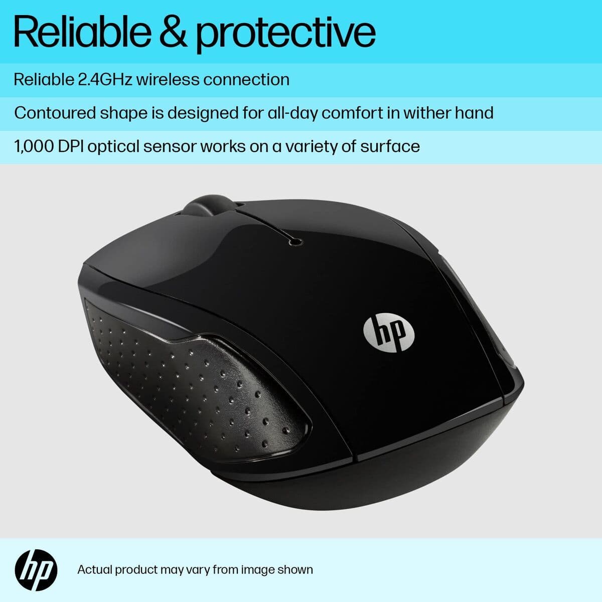 Trådlös Mus HP Wireless Mouse 200 Svart 1000 dpi — thumbnail 34