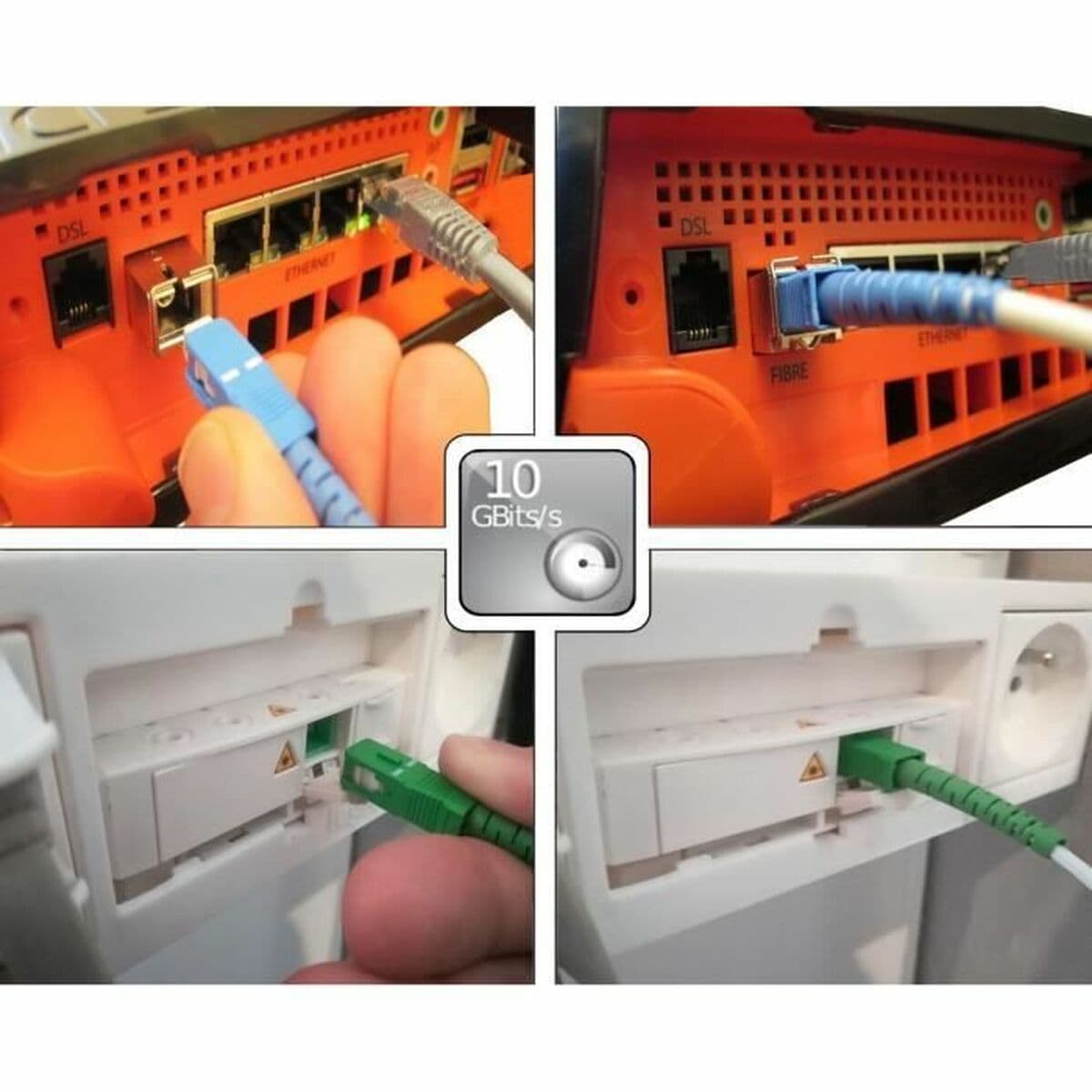 Fiberoptikkabel Lineaire Freebox 15 m — thumbnail 2