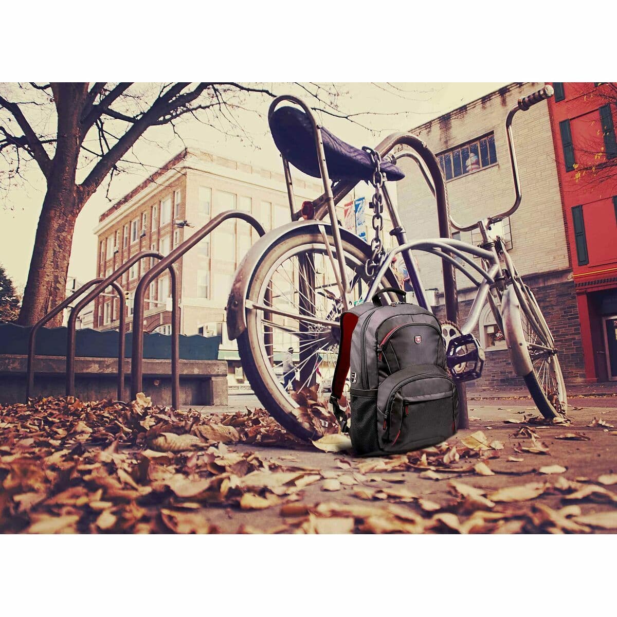 Laptopryggsäck Port Designs Houston Svart — thumbnail 20