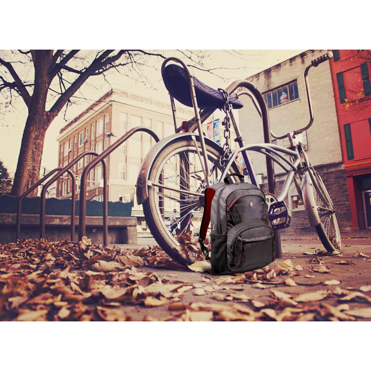 Laptopryggsäck Port Designs Houston Svart — thumbnail 4