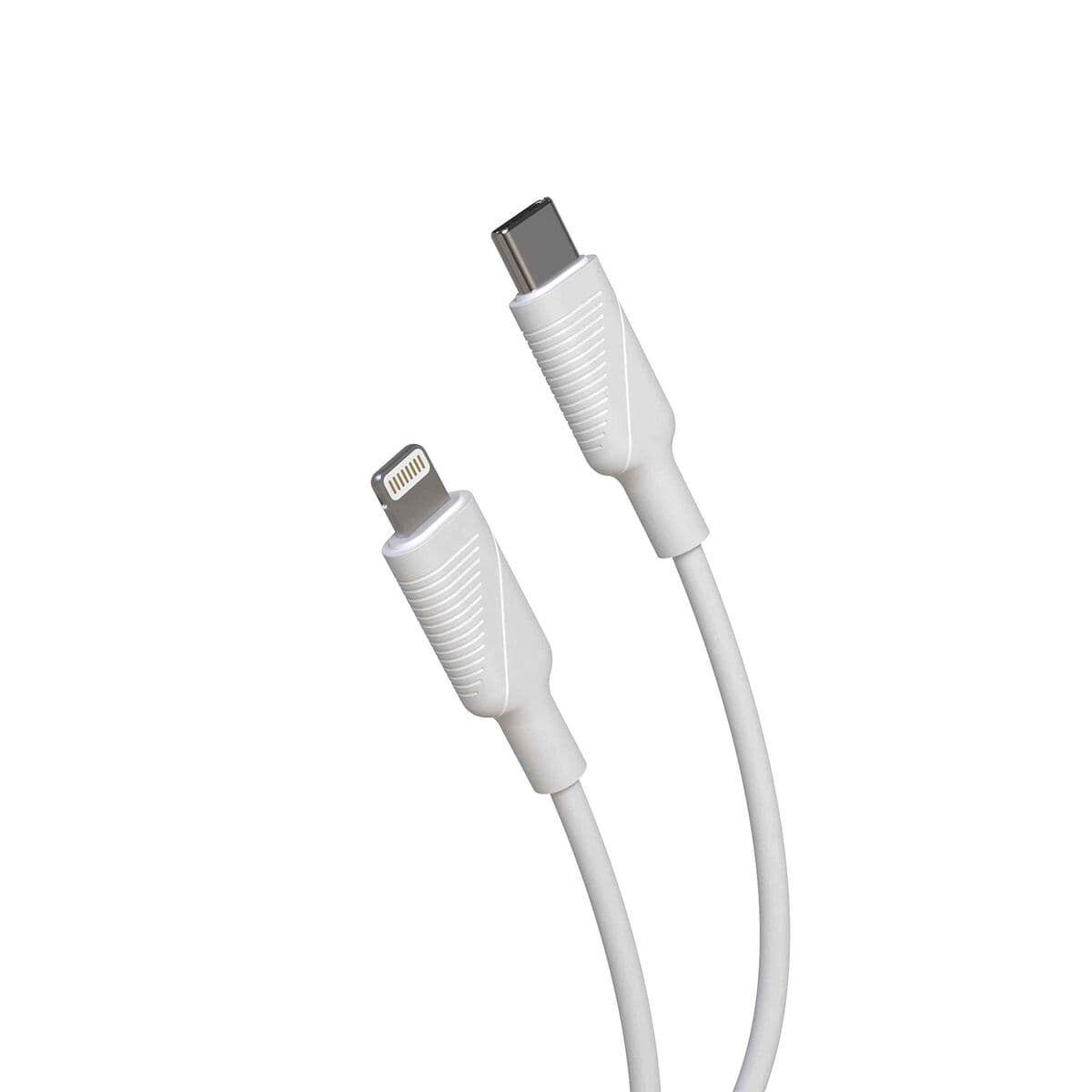 Kabel Lightning Muvit MCUSC0006 Vit 1,2 m — thumbnail 5