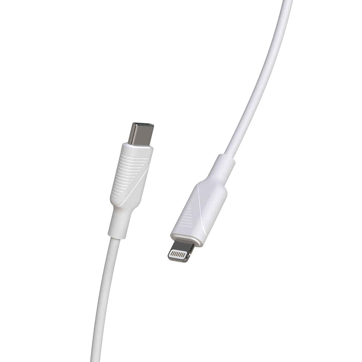 Kabel Lightning Muvit MCUSC0006 Vit 1,2 m — thumbnail 4