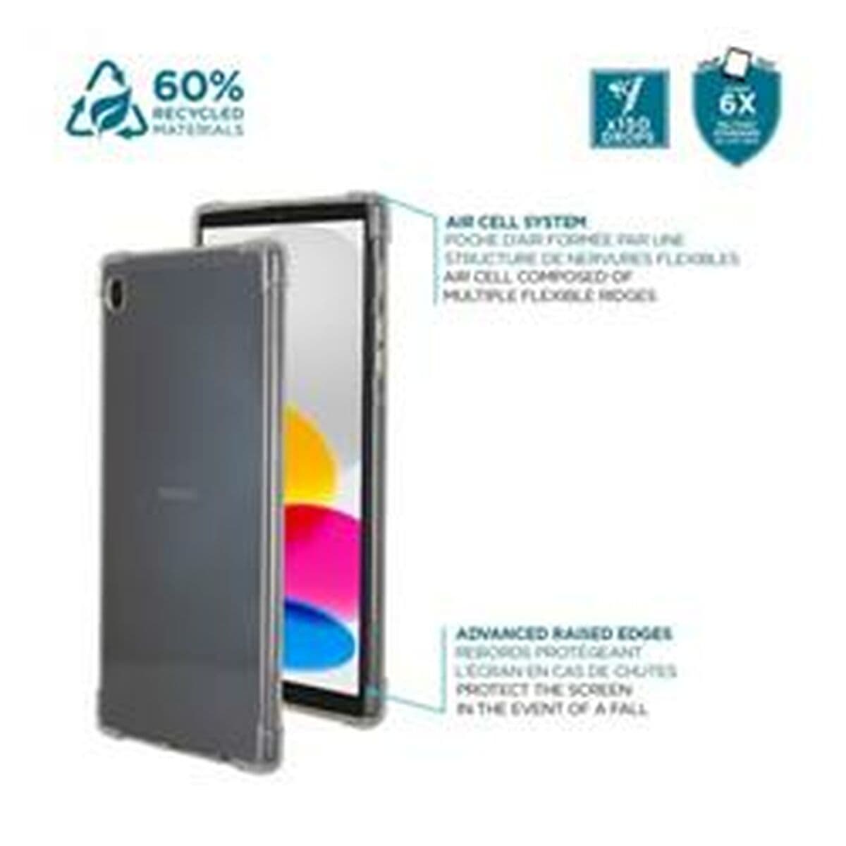 Fodral till Läsplatta Mobilis R Series IPAD 10th Transparent 10,9" — thumbnail 3