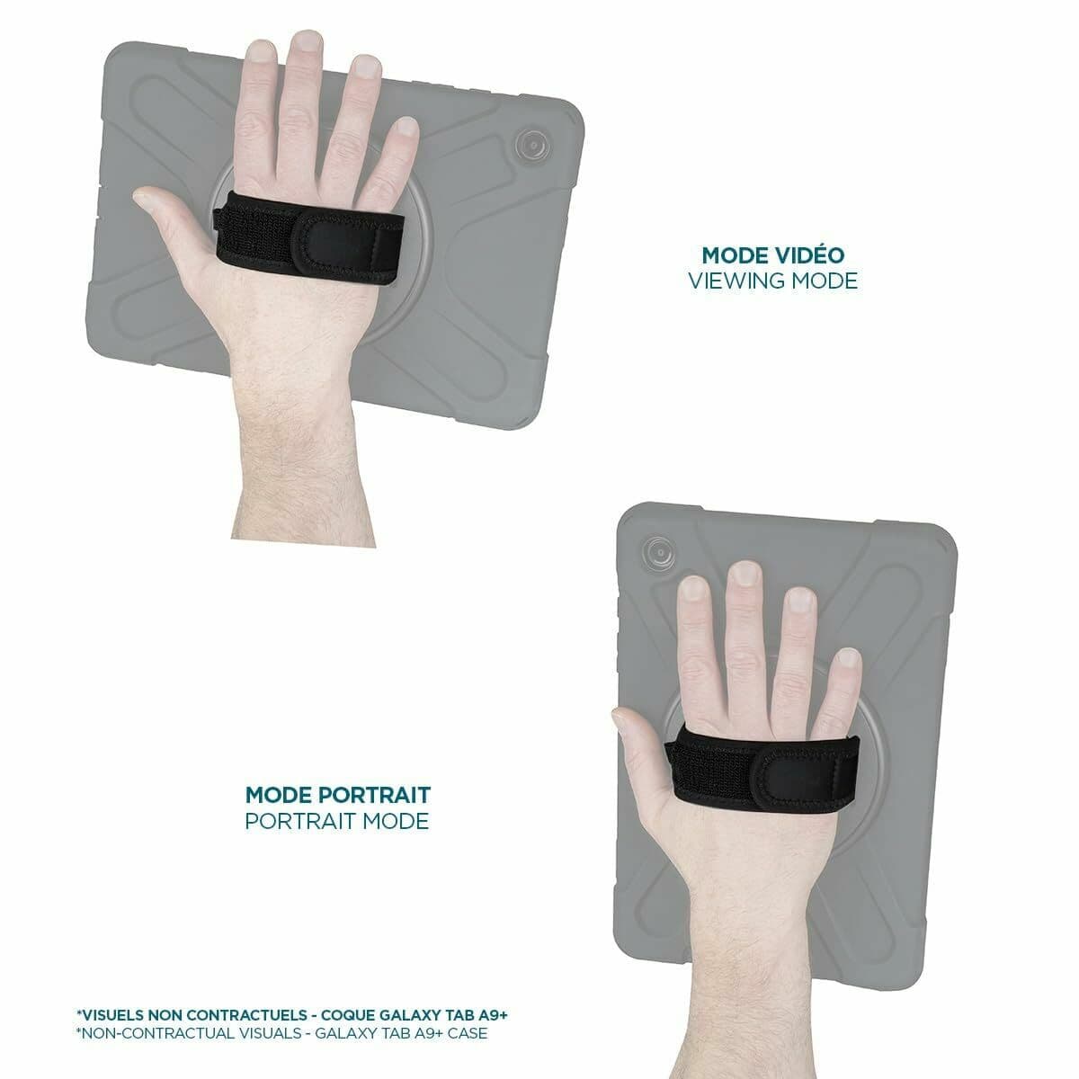 Fodral till Läsplatta Mobilis 072004 Svart — thumbnail 6