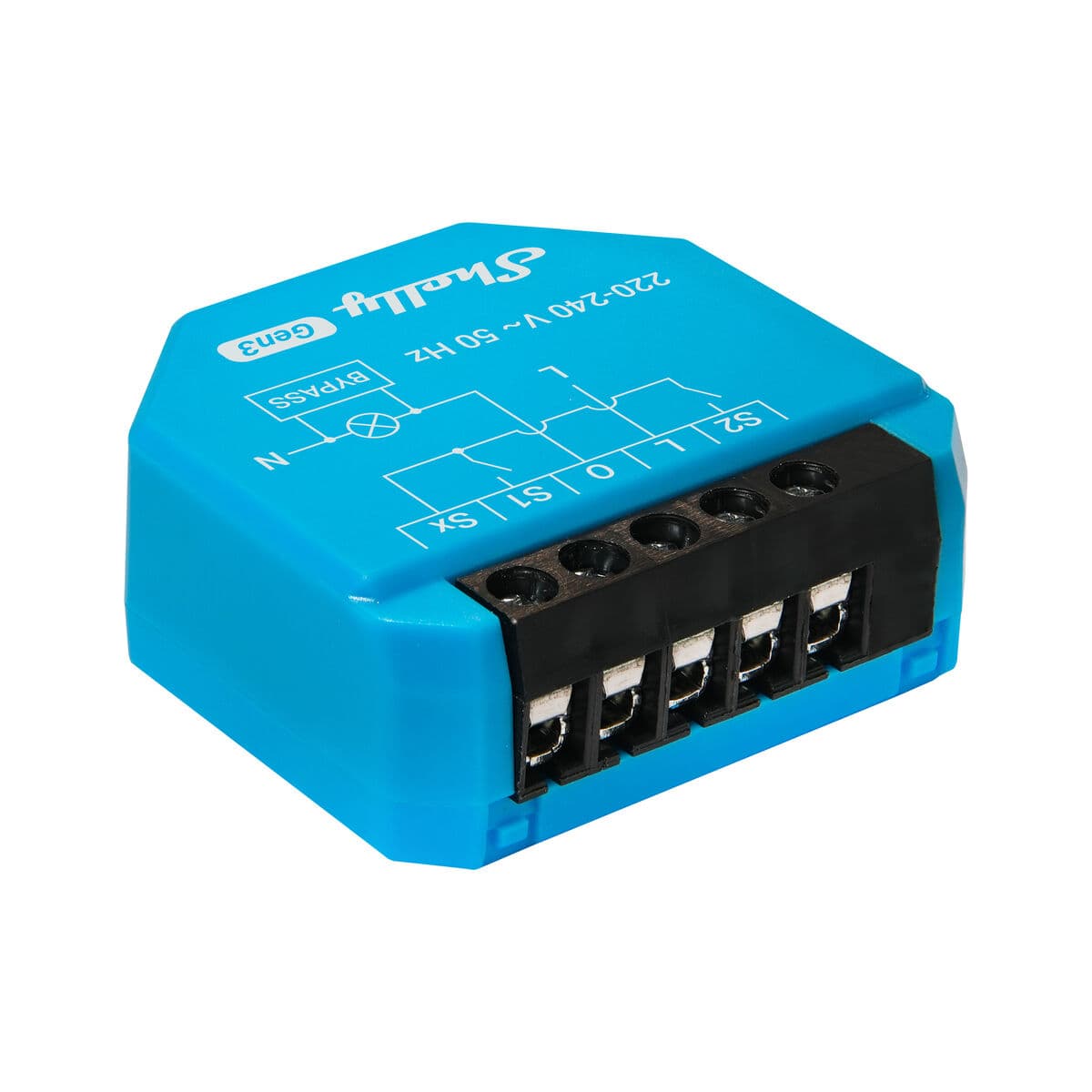 Smartkontakt OR: Intelligent Kontakt Shelly S3SW-0A1X1EUL Bluetooth Wi-Fi 230 V 10 A — thumbnail 4