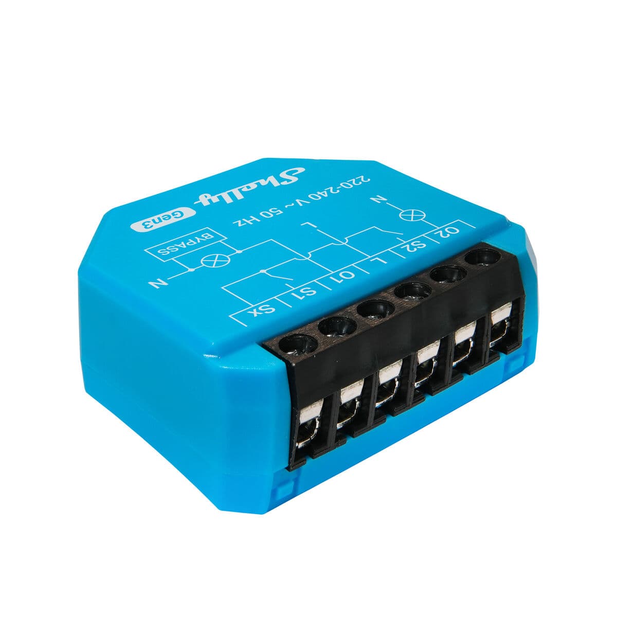 Smartkontakt OR: Intelligent Kontakt Shelly S3SW-0A2X4EUL Bluetooth Wi-Fi 230 V 16 A — thumbnail 10