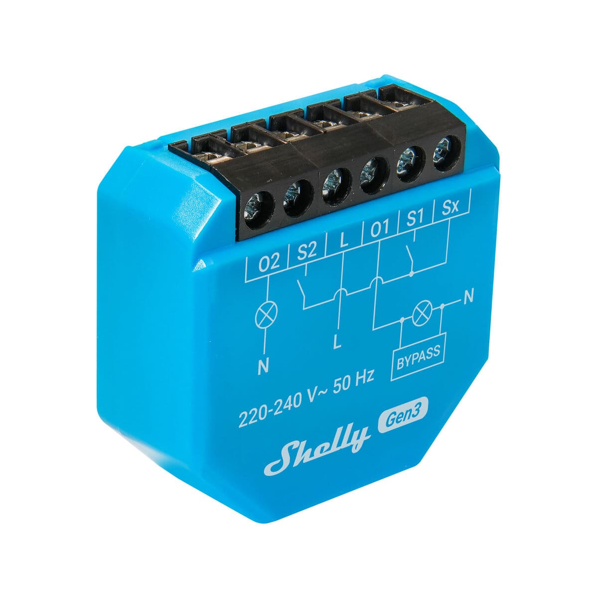 Smartkontakt OR: Intelligent Kontakt Shelly S3SW-0A2X4EUL Bluetooth Wi-Fi 230 V 16 A — thumbnail 8