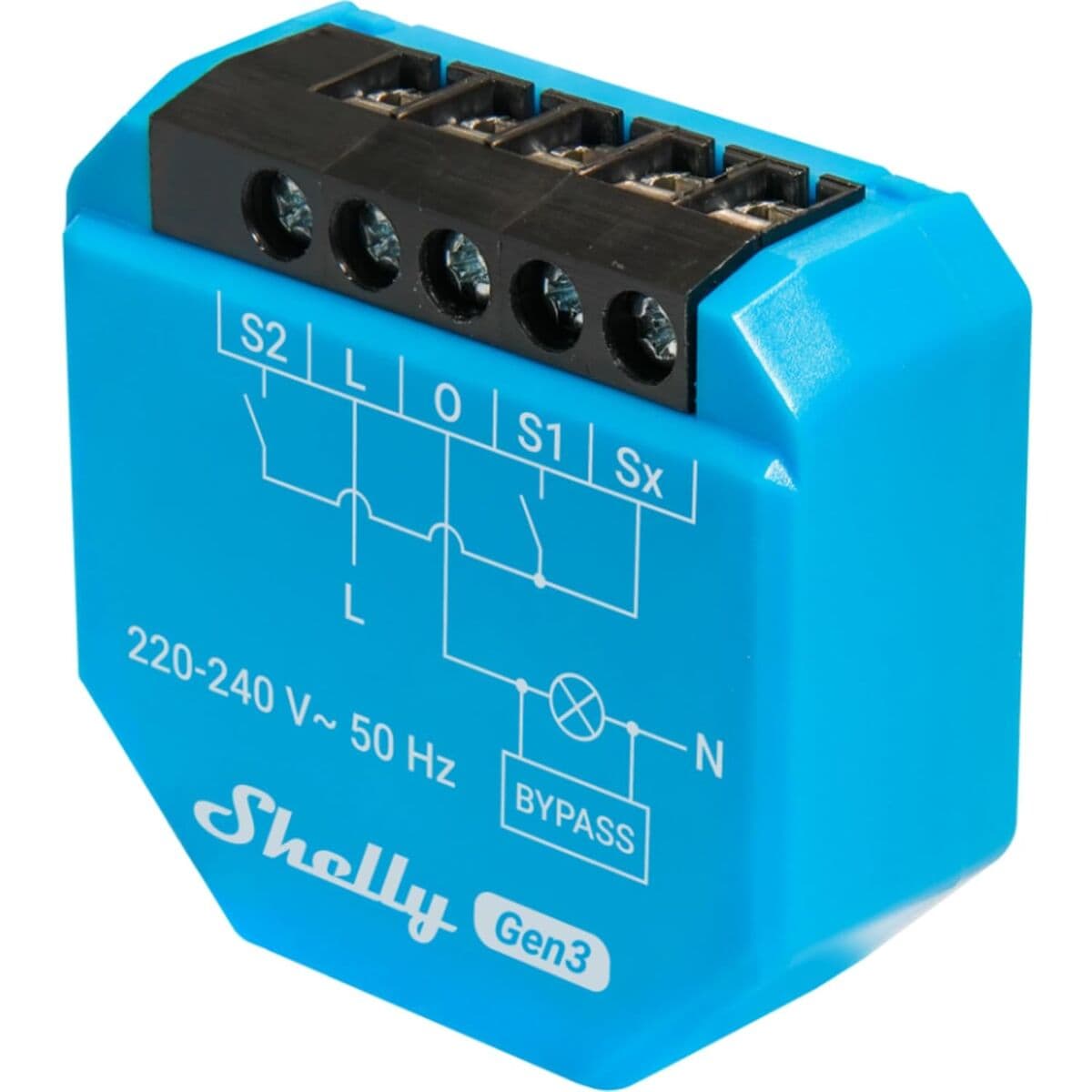 Smartkontakt OR: Intelligent Kontakt Shelly S3SW-0A2X4EUL Bluetooth Wi-Fi 230 V 16 A — thumbnail 17
