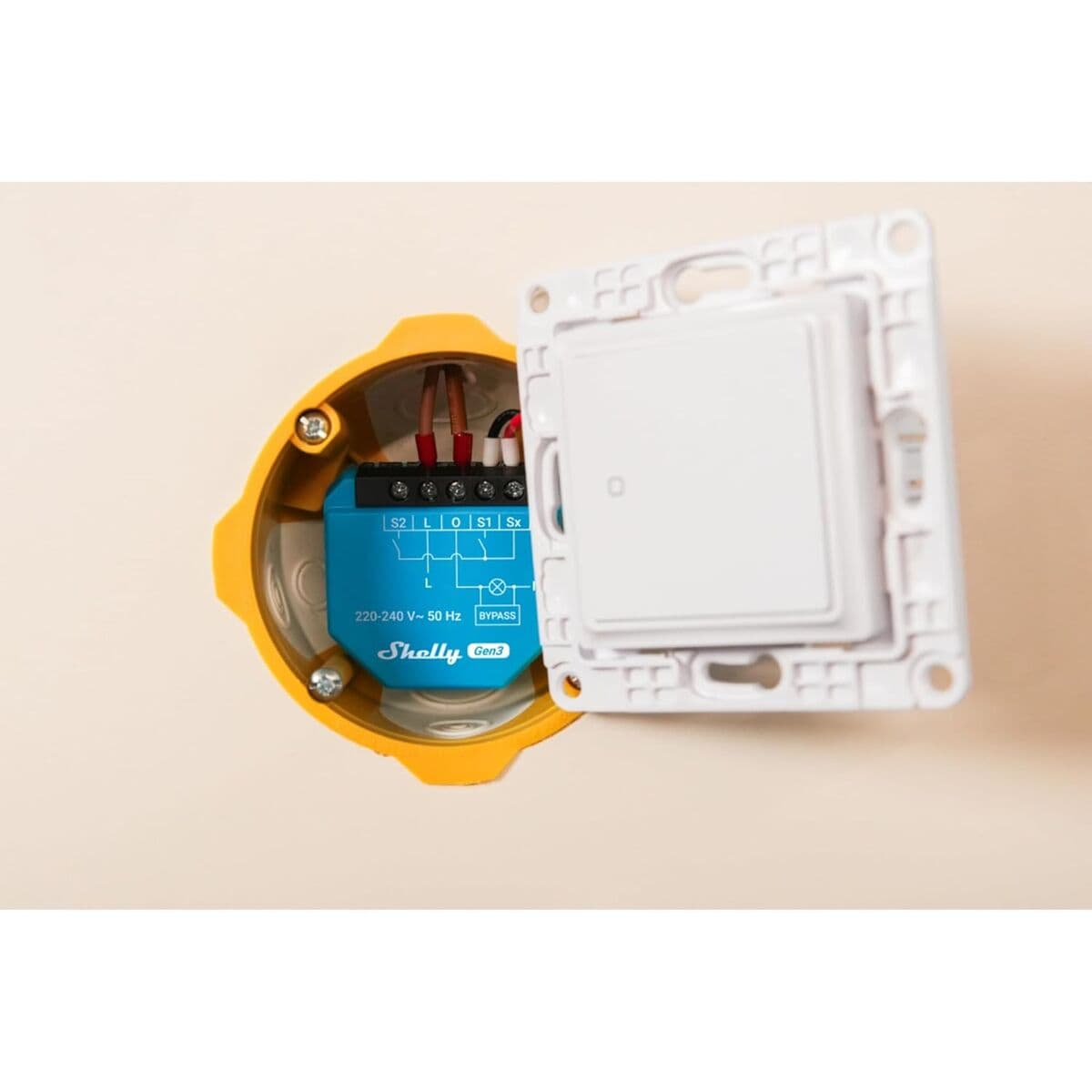 Smartkontakt OR: Intelligent Kontakt Shelly S3SW-0A2X4EUL Bluetooth Wi-Fi 230 V 16 A — thumbnail 12