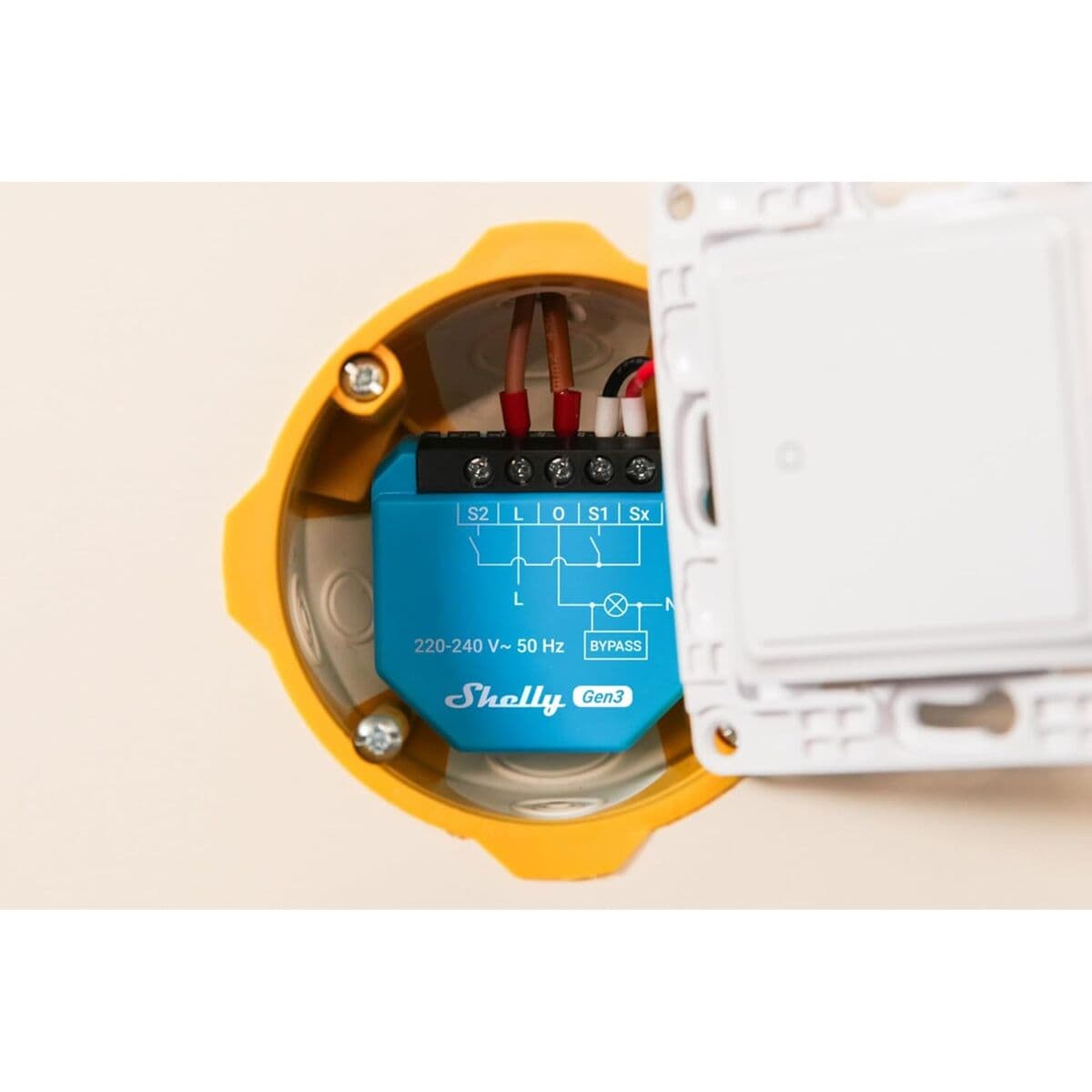 Smartkontakt OR: Intelligent Kontakt Shelly S3SW-0A2X4EUL Bluetooth Wi-Fi 230 V 16 A — thumbnail 11