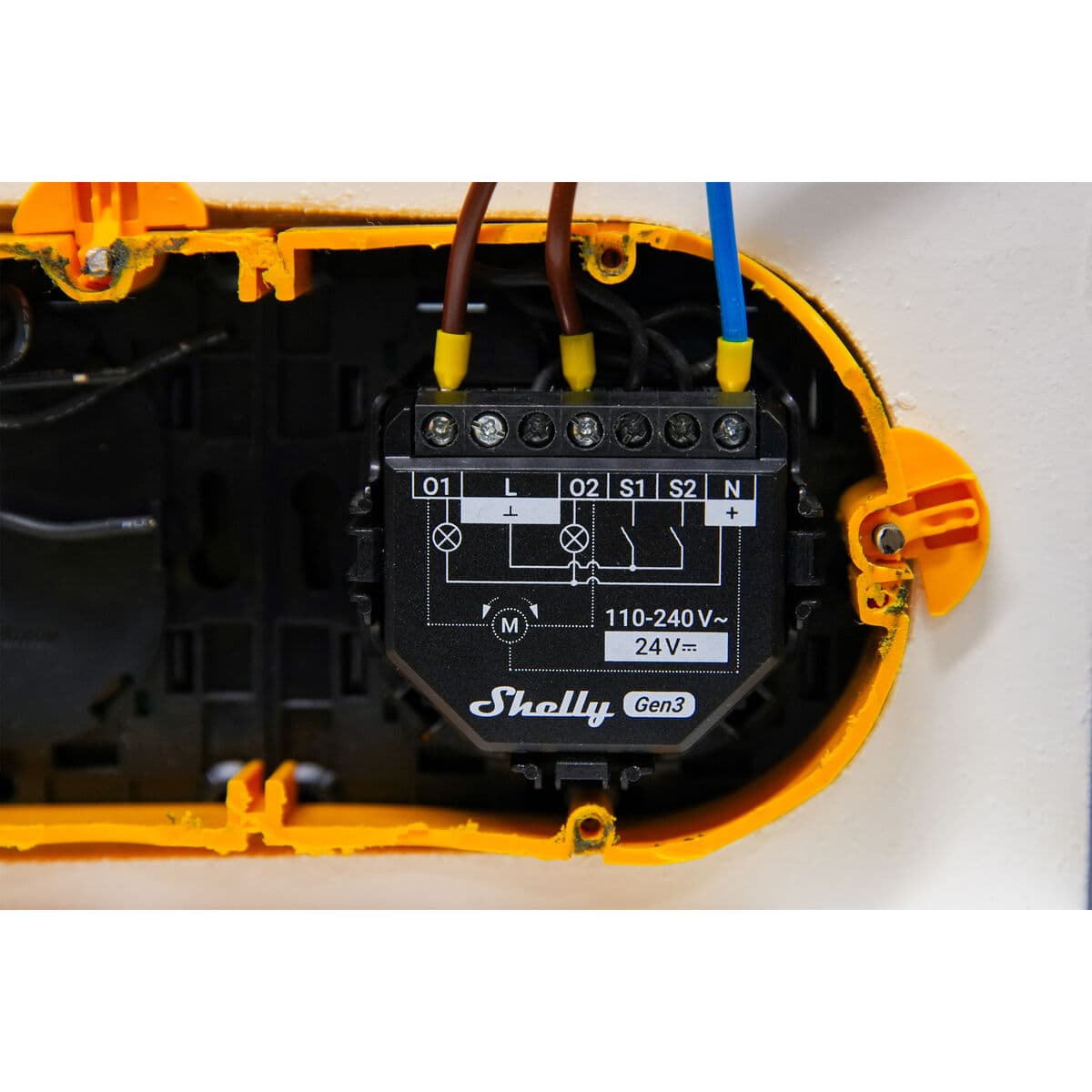 Smartkontakt OR: Intelligent Kontakt Shelly S3SW-002P16EU Wi-Fi — thumbnail 5