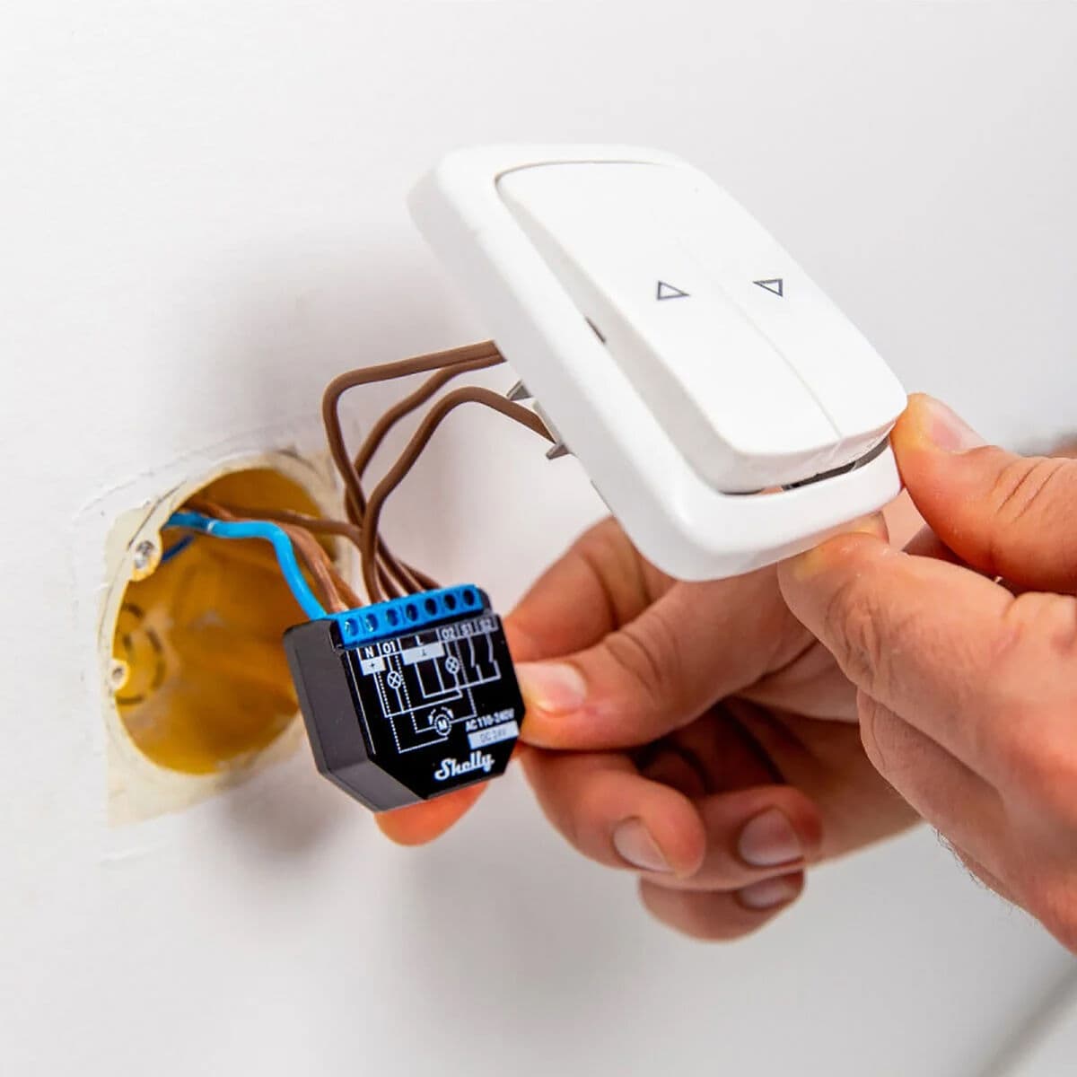 Wi-Fi strömbrytarmodul Shelly Plus 2PM WLAN 240 V Wifi — thumbnail 4