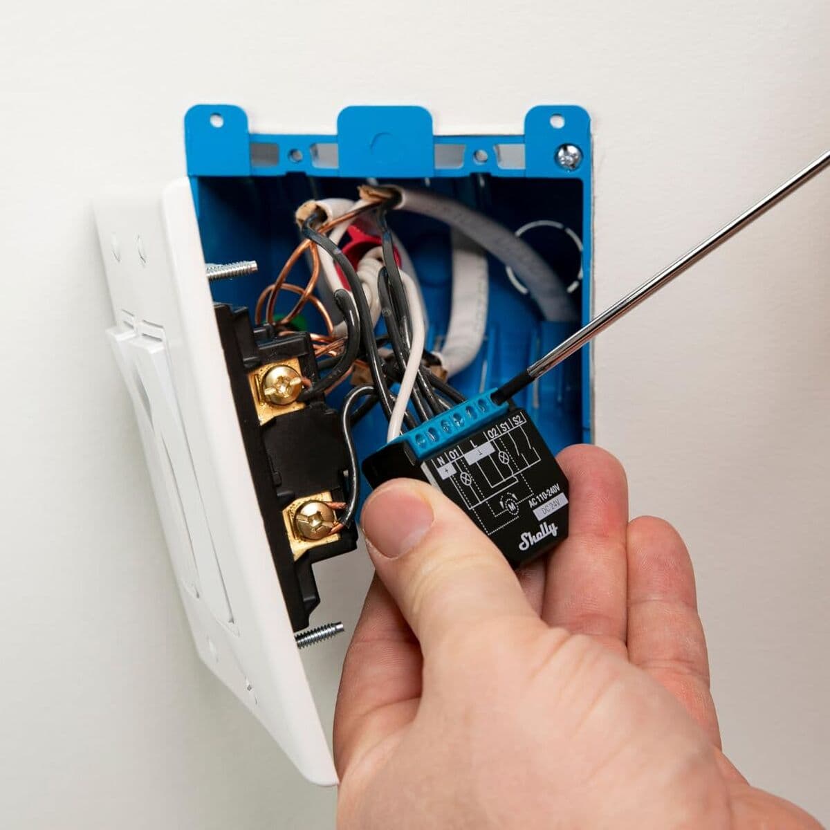 Wi-Fi strömbrytarmodul Shelly Plus 2PM WLAN 240 V Wifi — thumbnail 14