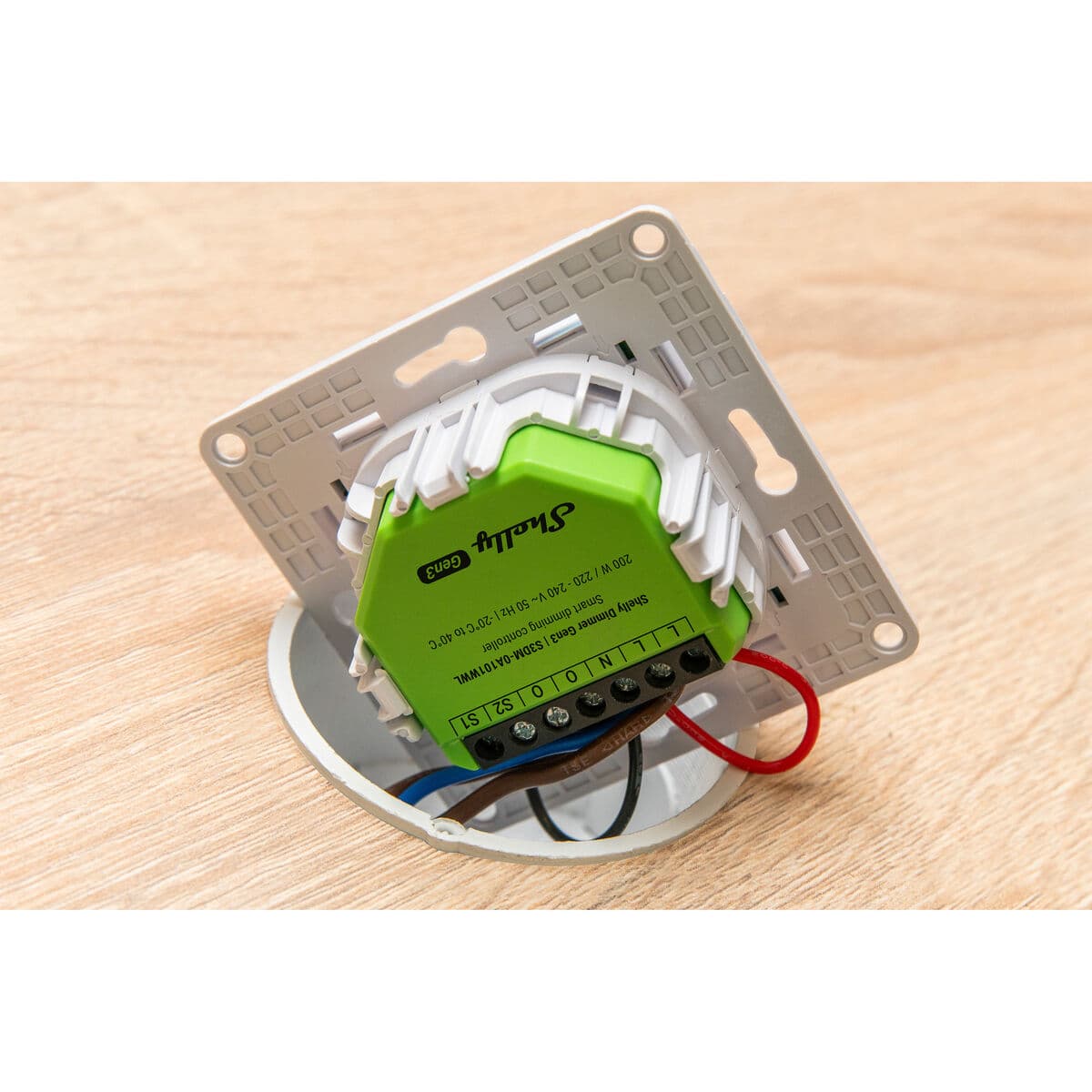 Wi-Fi strömbrytarmodul Shelly Gen 3 220-240 V — thumbnail 7