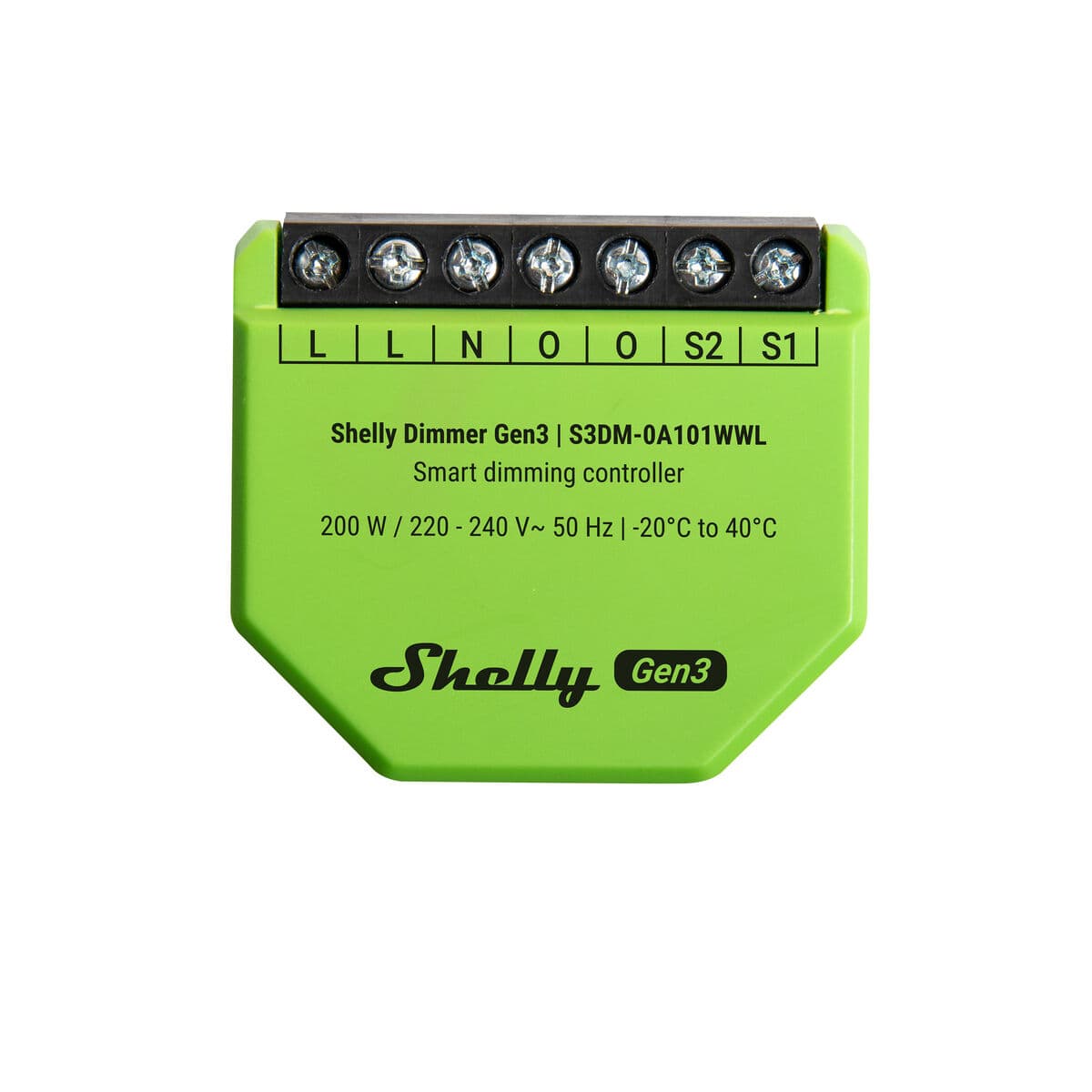 Wi-Fi strömbrytarmodul Shelly Gen 3 220-240 V — thumbnail 14