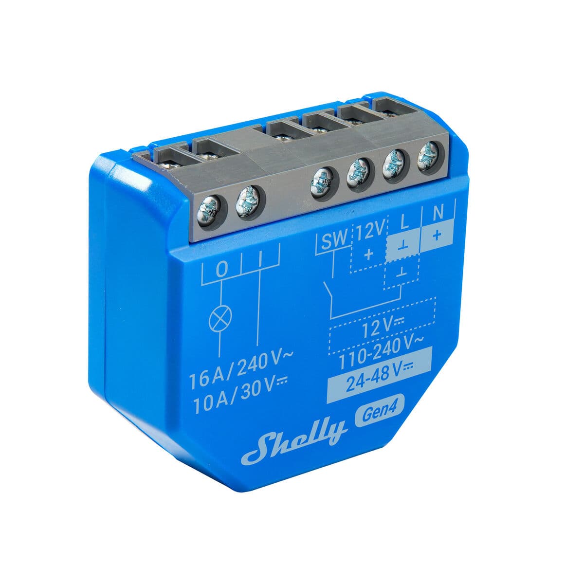 Smartkontakt OR: Intelligent Kontakt Shelly S4SW-001X16EU Bluetooth Wi-Fi Bluetooth 5.0 240 V — thumbnail 10