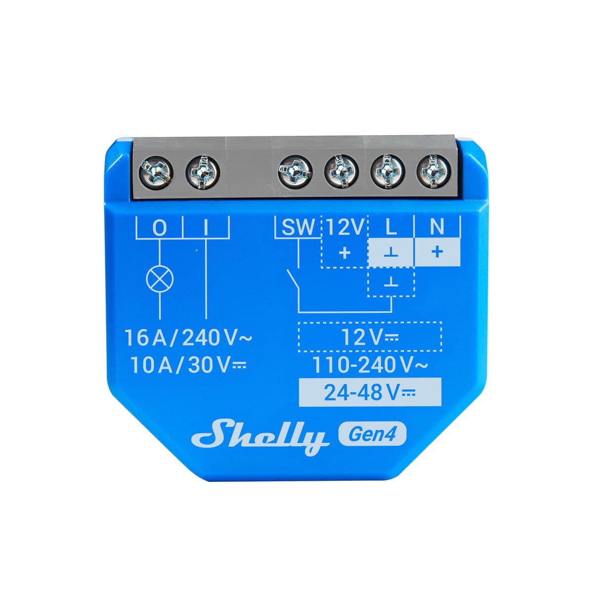 Smartkontakt OR: Intelligent Kontakt Shelly S4SW-001X16EU Bluetooth Wi-Fi Bluetooth 5.0 240 V — thumbnail 8