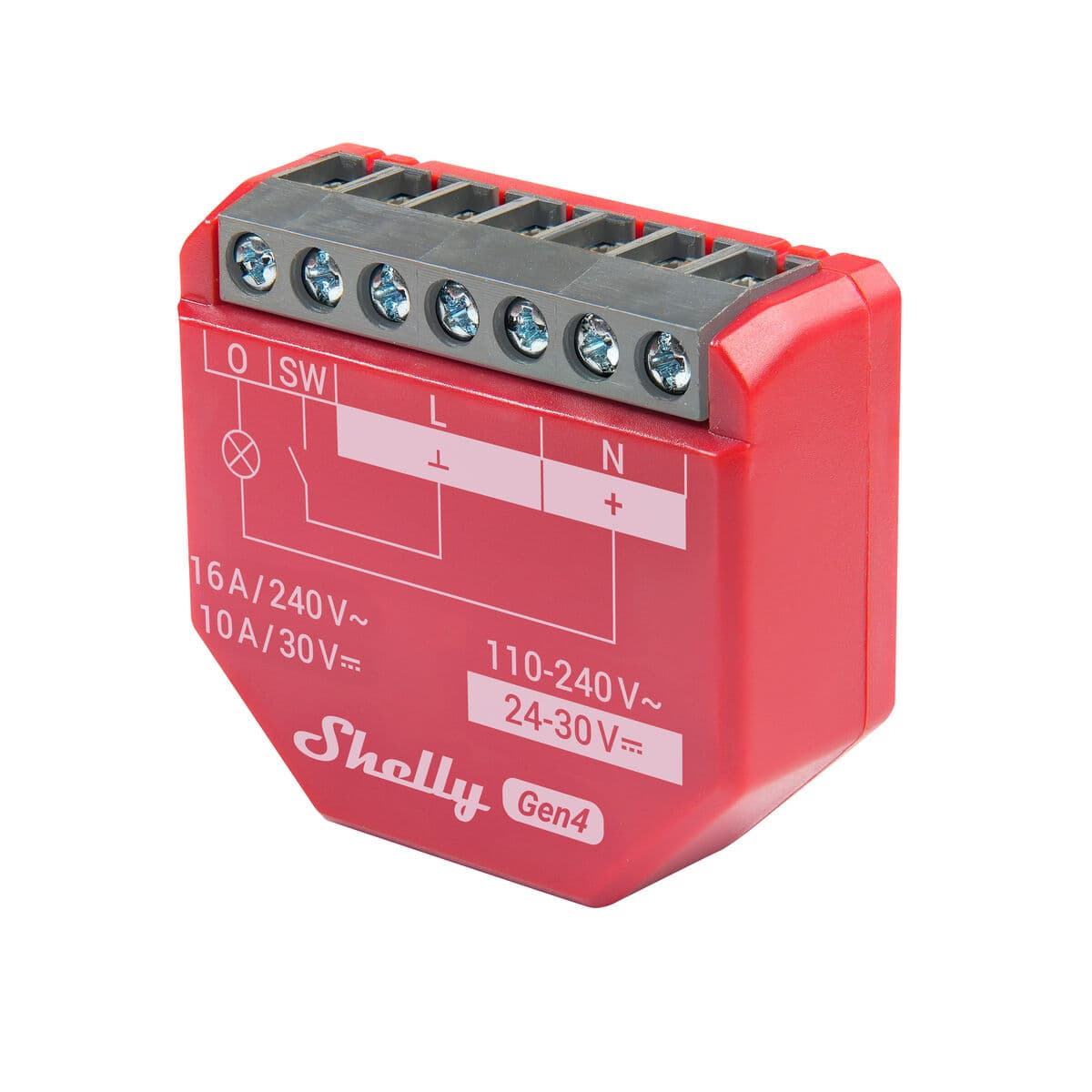 Smartkontakt OR: Intelligent Kontakt Shelly S4SW-001P16EU Bluetooth Wi-Fi Bluetooth 5.0 10 A — thumbnail 8