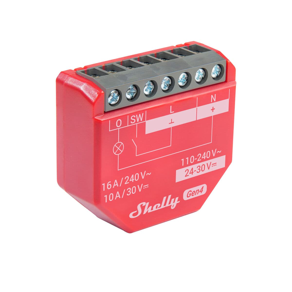 Smartkontakt OR: Intelligent Kontakt Shelly S4SW-001P16EU Bluetooth Wi-Fi Bluetooth 5.0 10 A — thumbnail 7