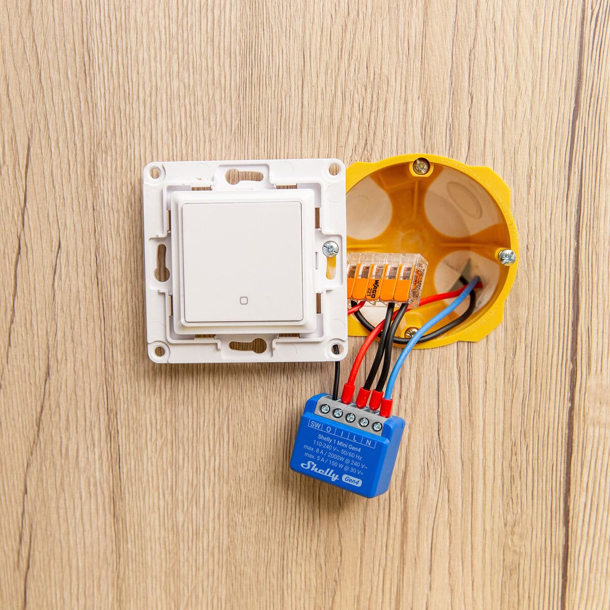 Smartkontakt OR: Intelligent Kontakt Shelly S4SW-001X8EUU Bluetooth Wi-Fi Bluetooth 5.0 — thumbnail 11