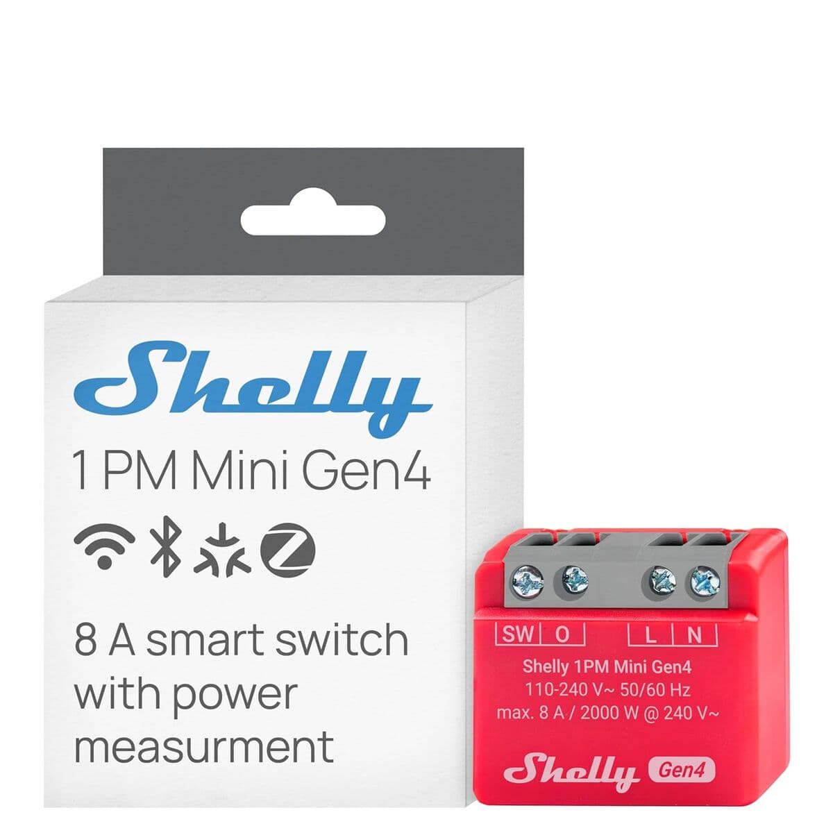 Smartkontakt OR: Intelligent Kontakt Shelly S4SW-001P8EU Bluetooth Wi-Fi Bluetooth 5.0 — thumbnail 19