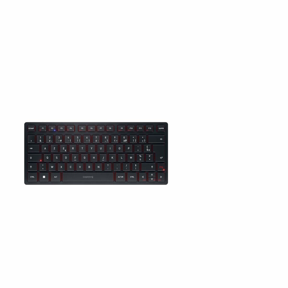Tangentbord Cherry KW 9200 MINI Qwerty Spanska Svart — thumbnail 14