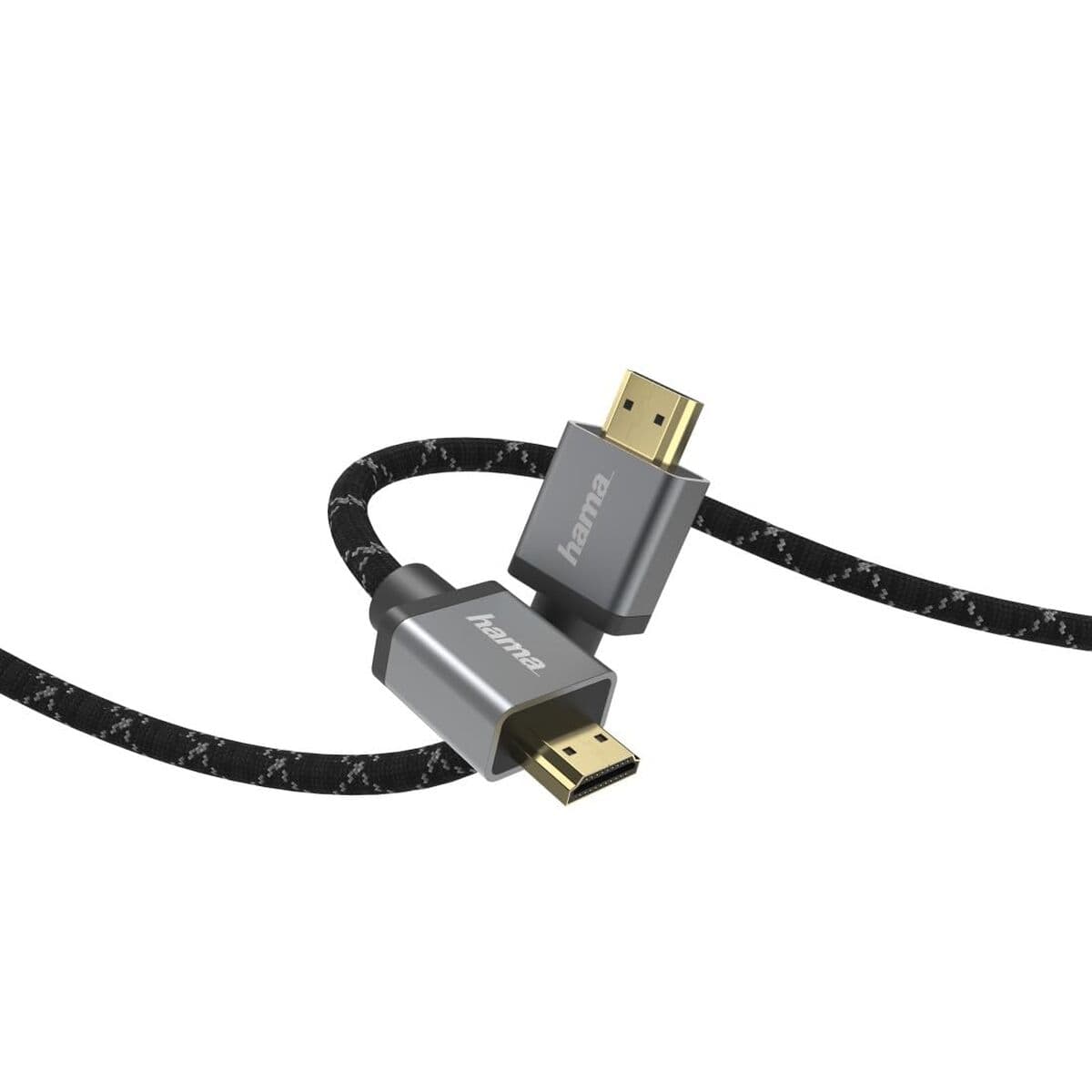 Kabel HDMI Hama 00205240 Svart Grå 3 m — thumbnail 4