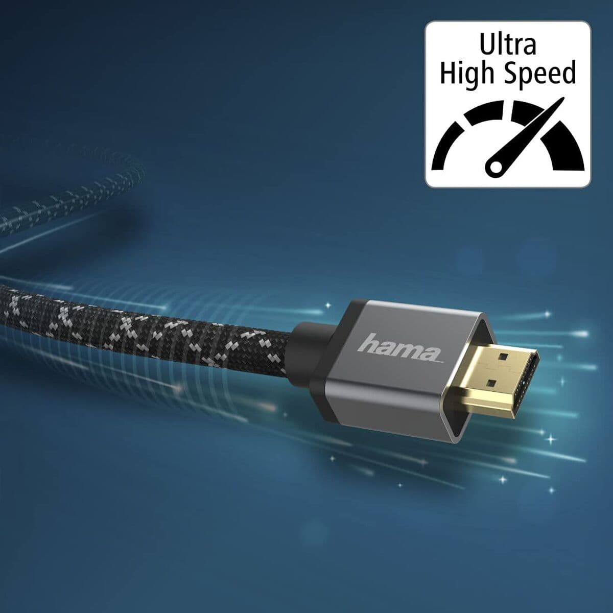 Kabel HDMI Hama 00205240 Svart Grå 3 m — thumbnail 12
