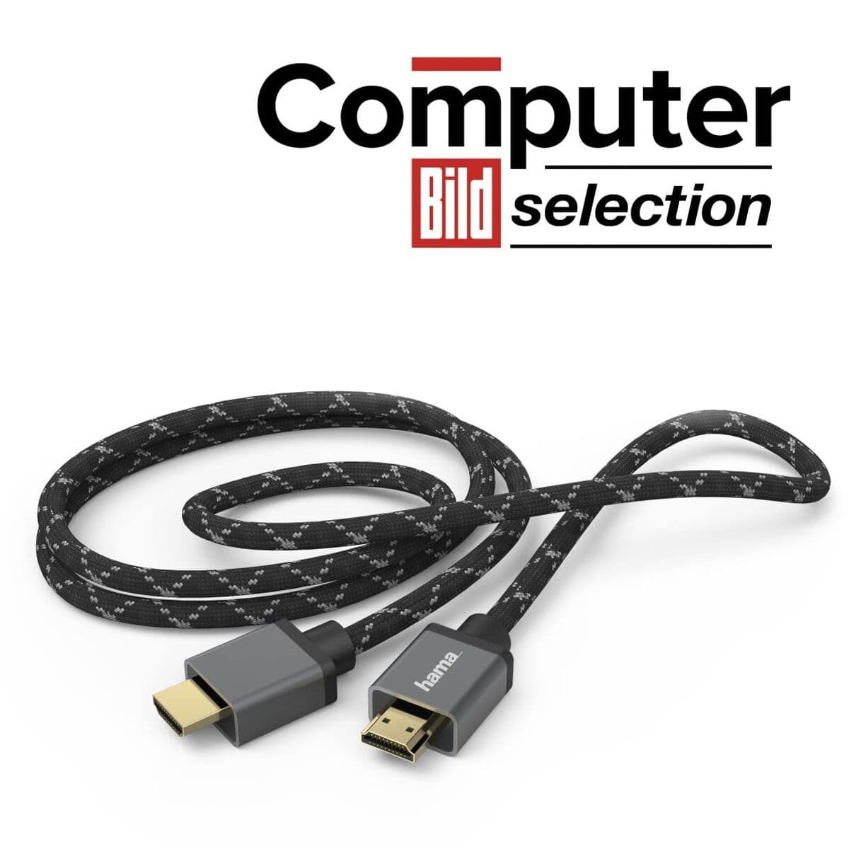 Kabel HDMI Hama 00205240 Svart Grå 3 m — thumbnail 8