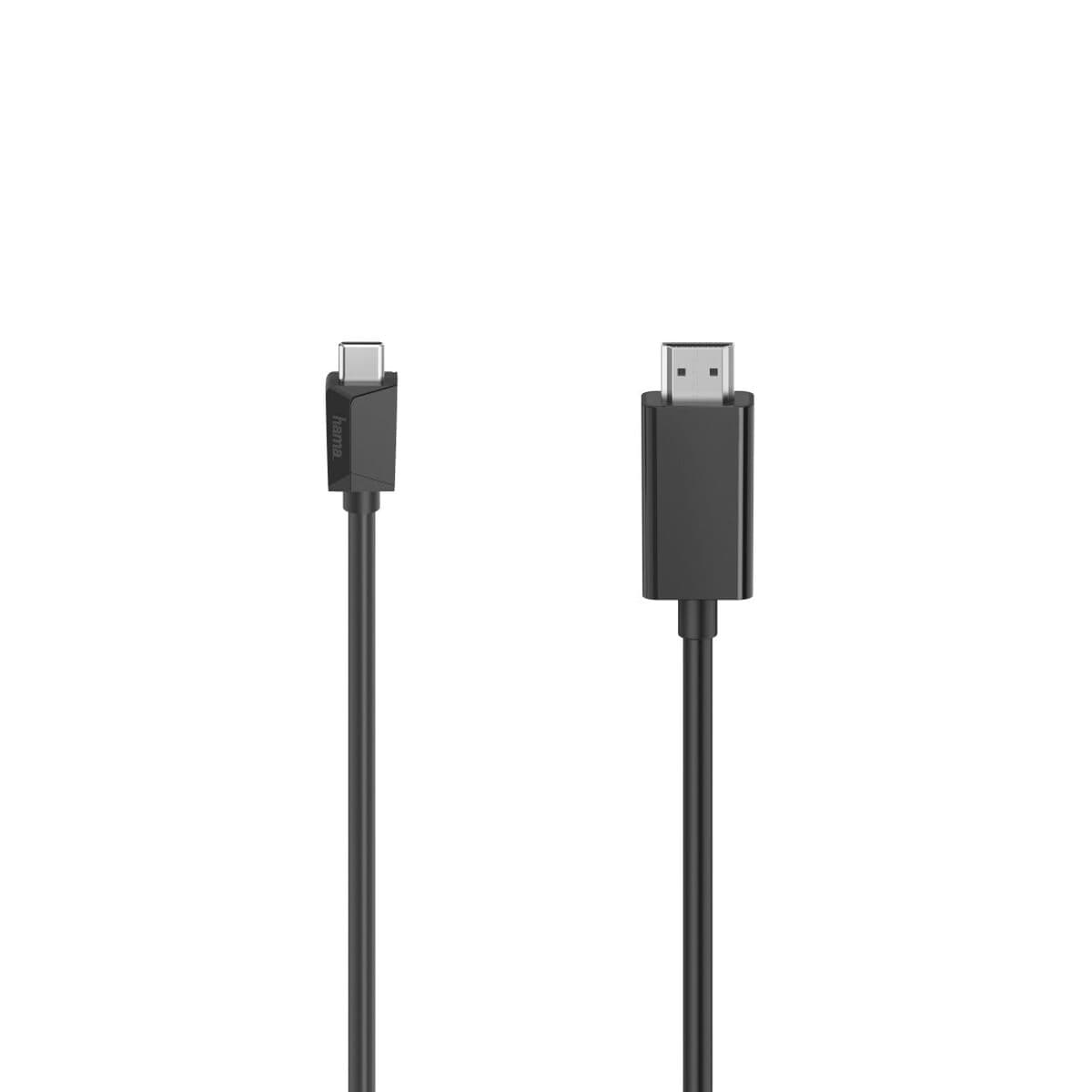 USB-C till HDMI Kabel Hama 00200718 1 m Svart — thumbnail 4
