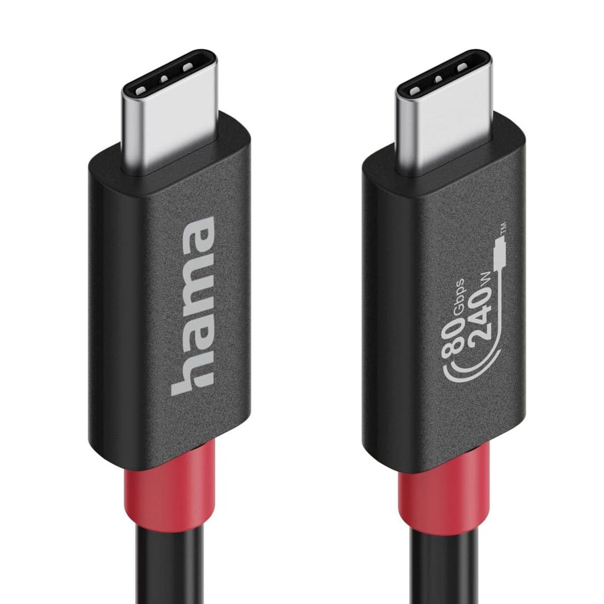 USB-C-kabel Hama 00200799 Svart — thumbnail 3