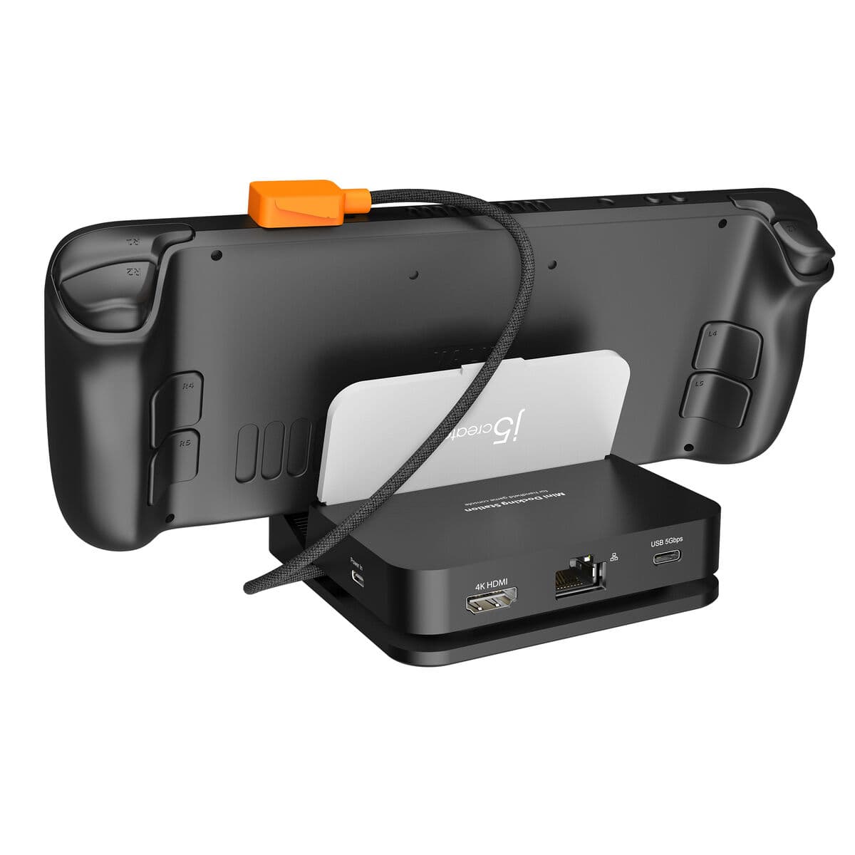 USB-HUB j5create JCD624-N Svart Grå — thumbnail 4