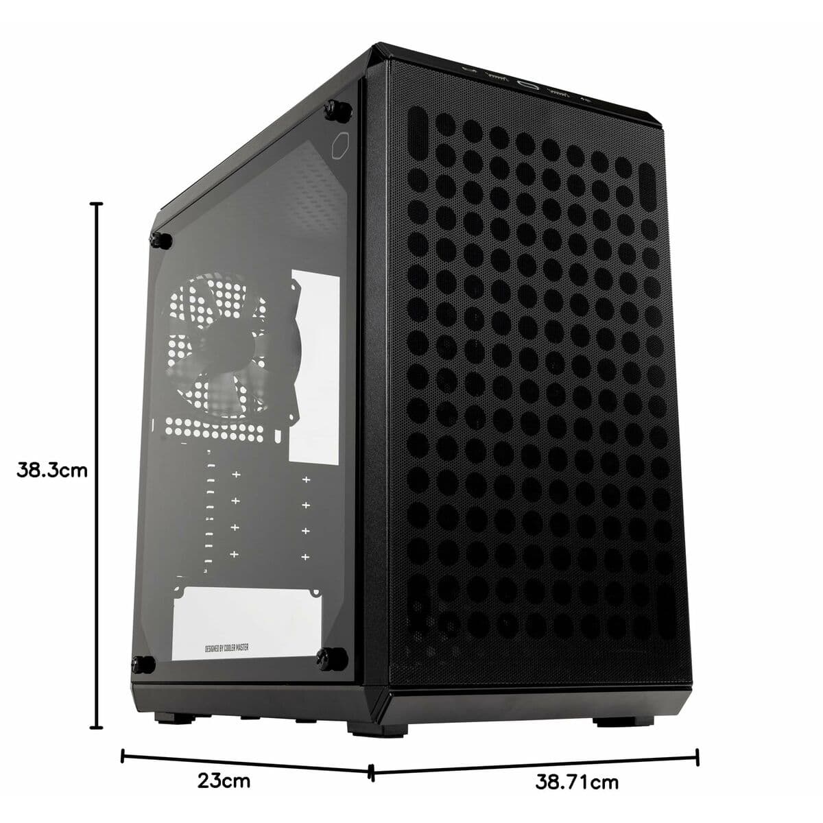 ATX Semitorn Cooler Master Q300LV2-KGNN-S00 Svart — thumbnail 8