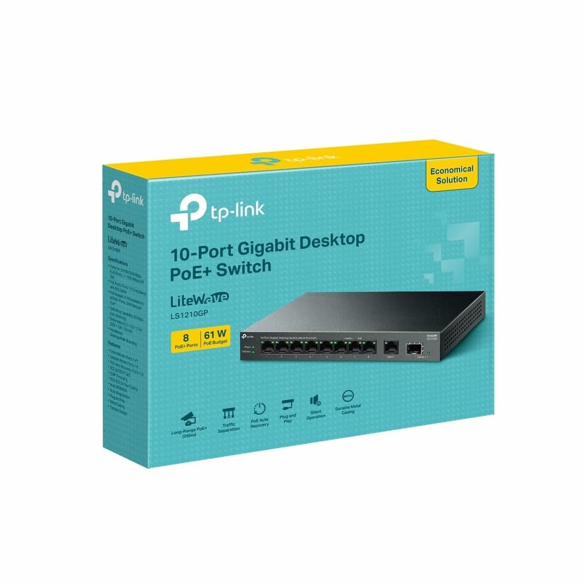 Switch TP-Link LS1210GP — thumbnail 11