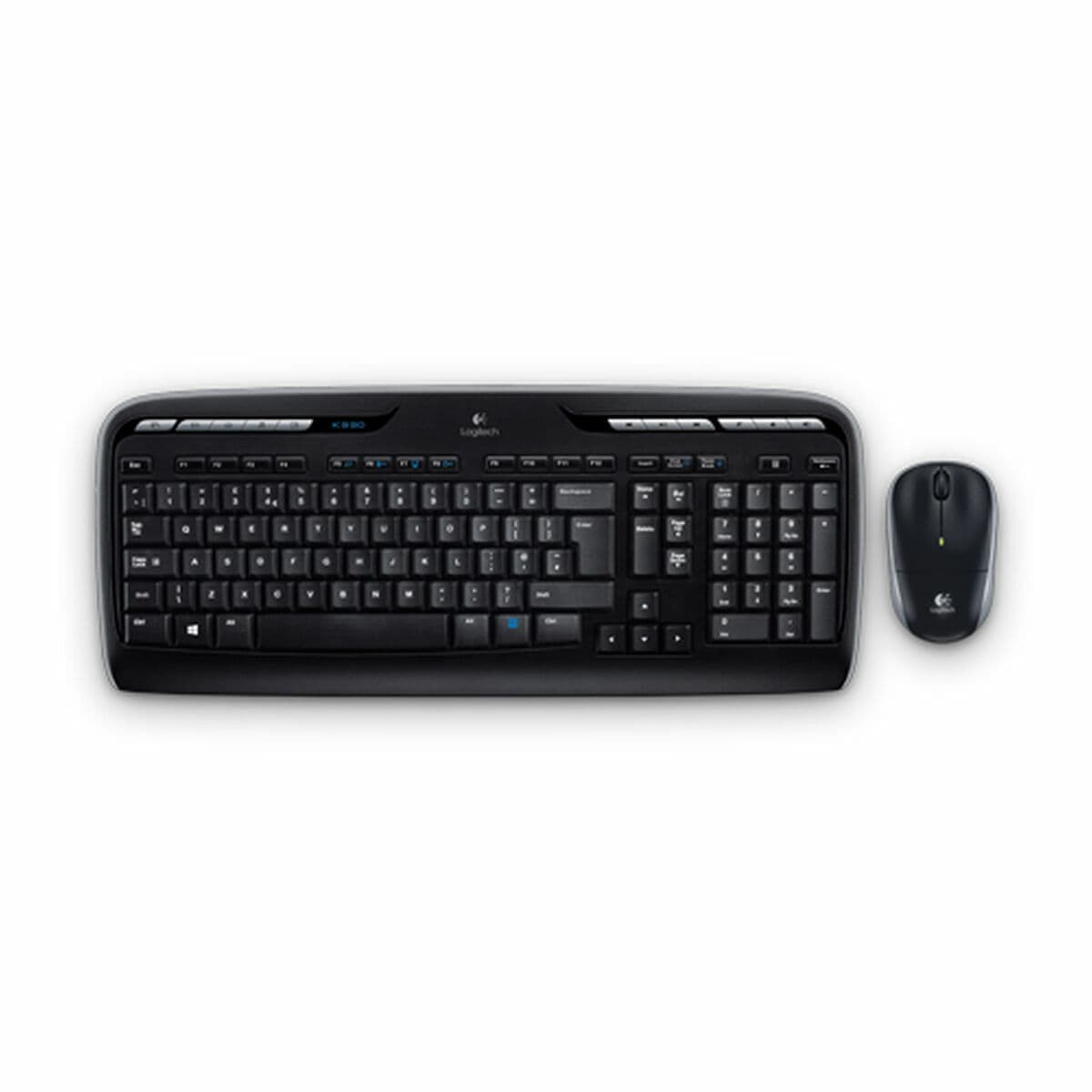 Tangentbord och Mus Logitech MK330 Svart Qwerty Spanska — thumbnail 5